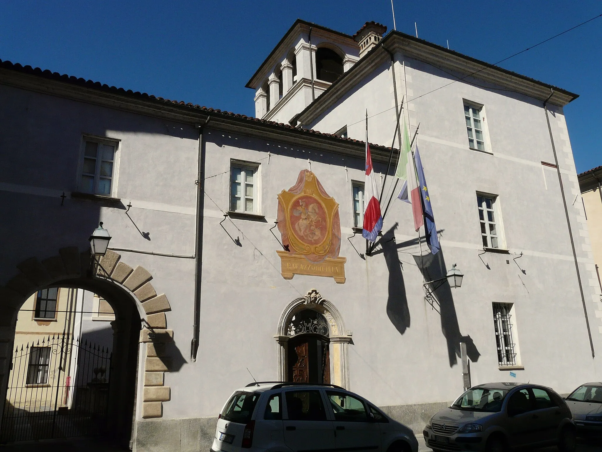 Photo showing: Municipio di Cavallermaggiore, Piemonte, Italia