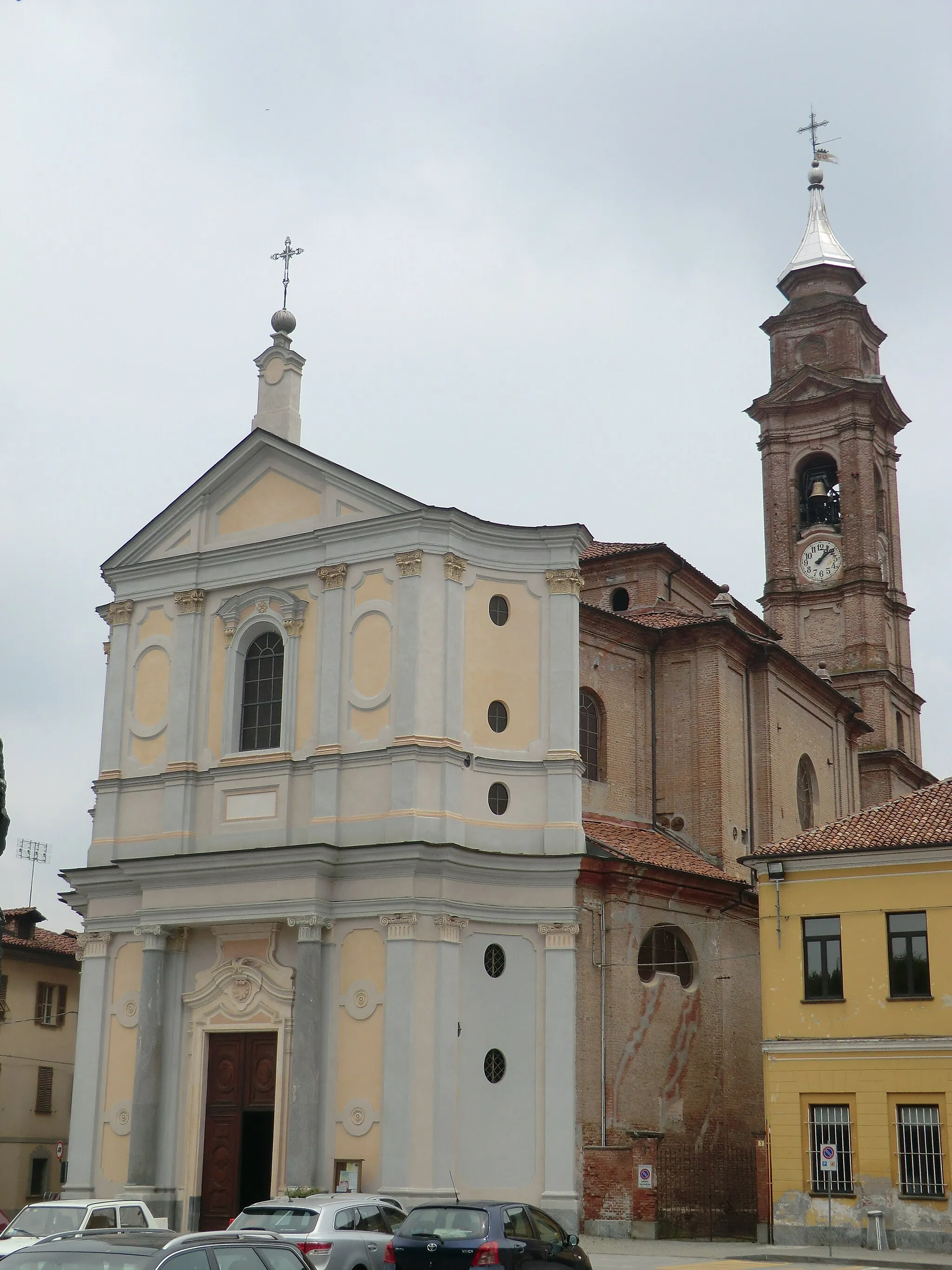 Photo showing: Centallo (CN): chiesa di San Giovanni Battista