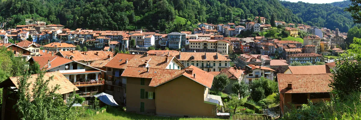 Photo showing: Panoramica di Coggiola (BI)