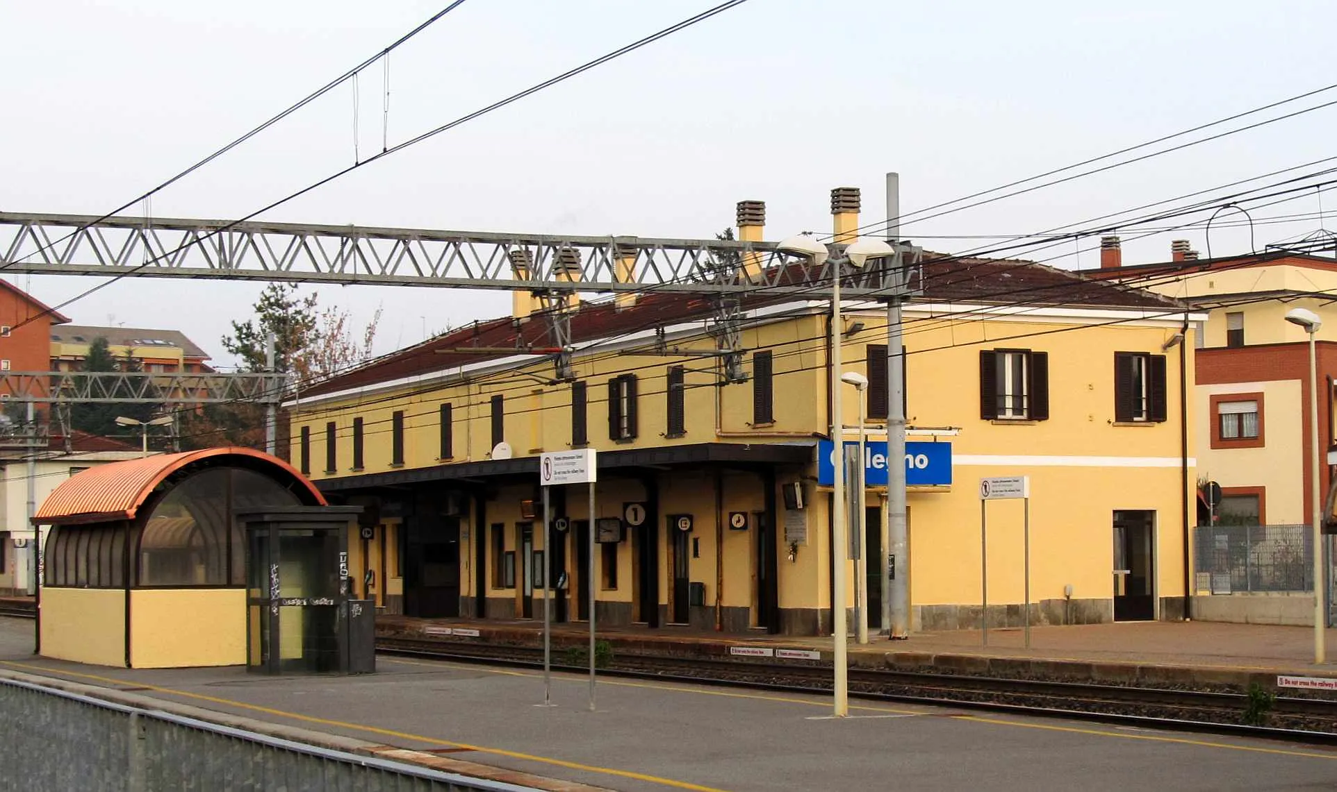 Photo showing: Collegno (TO, Italy): train station