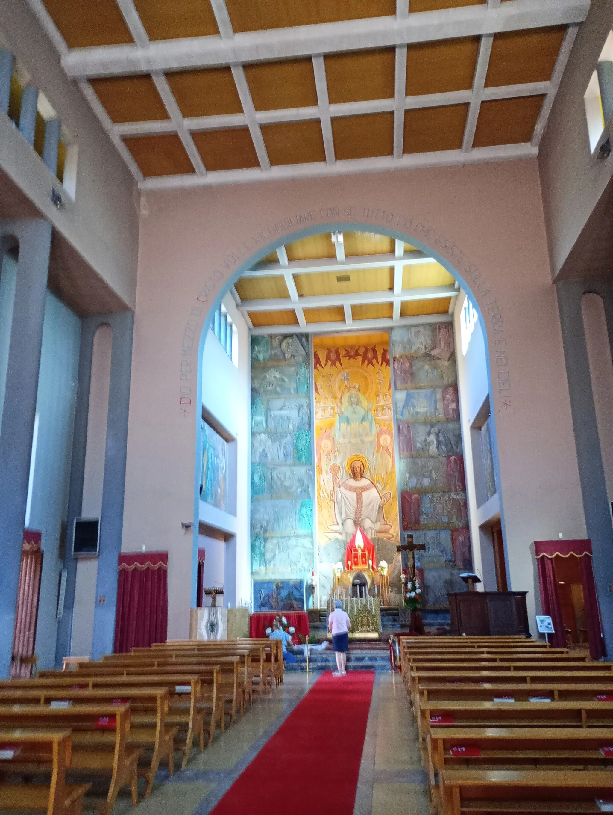 Photo showing: La nuova chiesa di San Pietro in Vincoli a Condove, interno