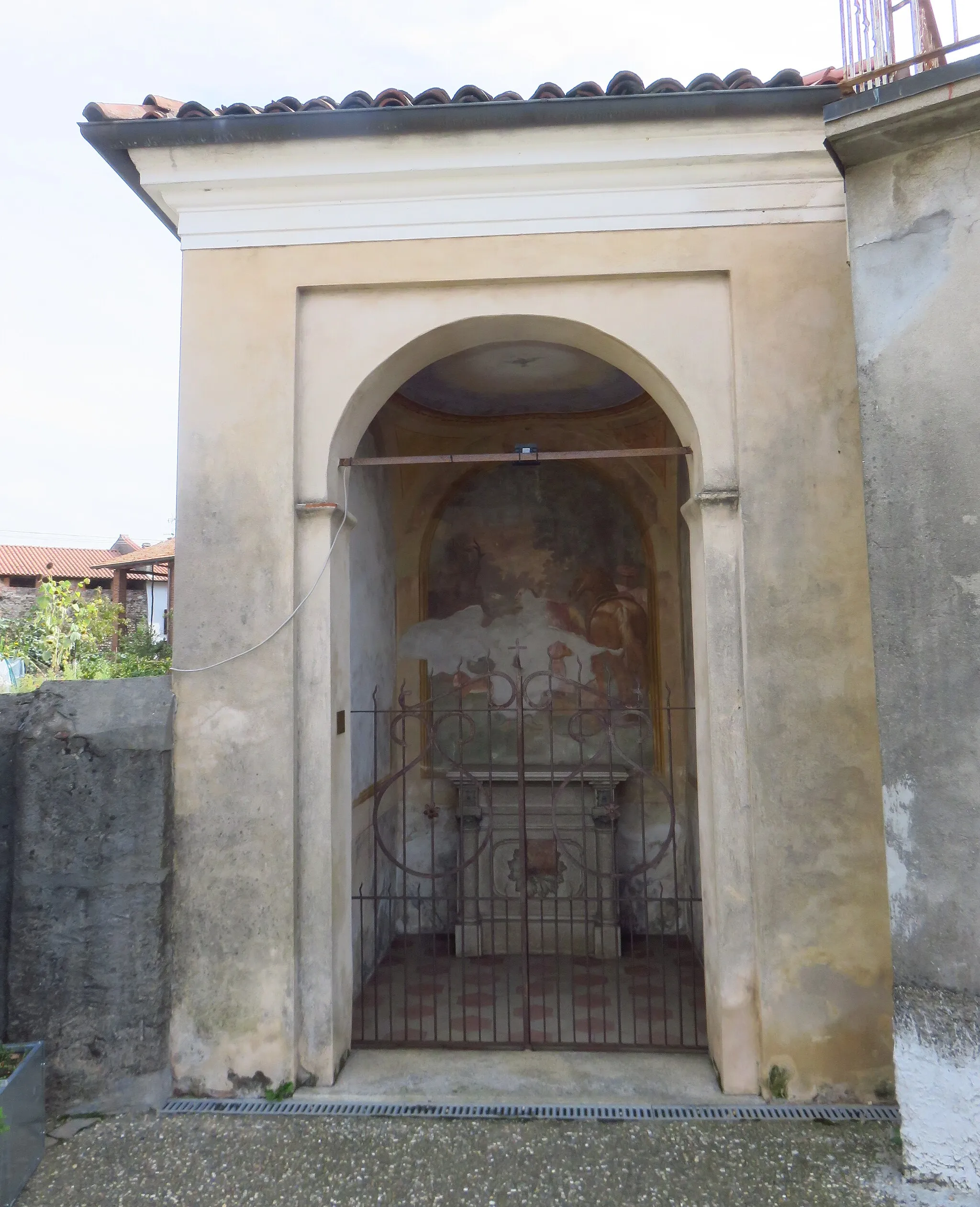 Photo showing: Cureggio Cappella Sant'Eustachio