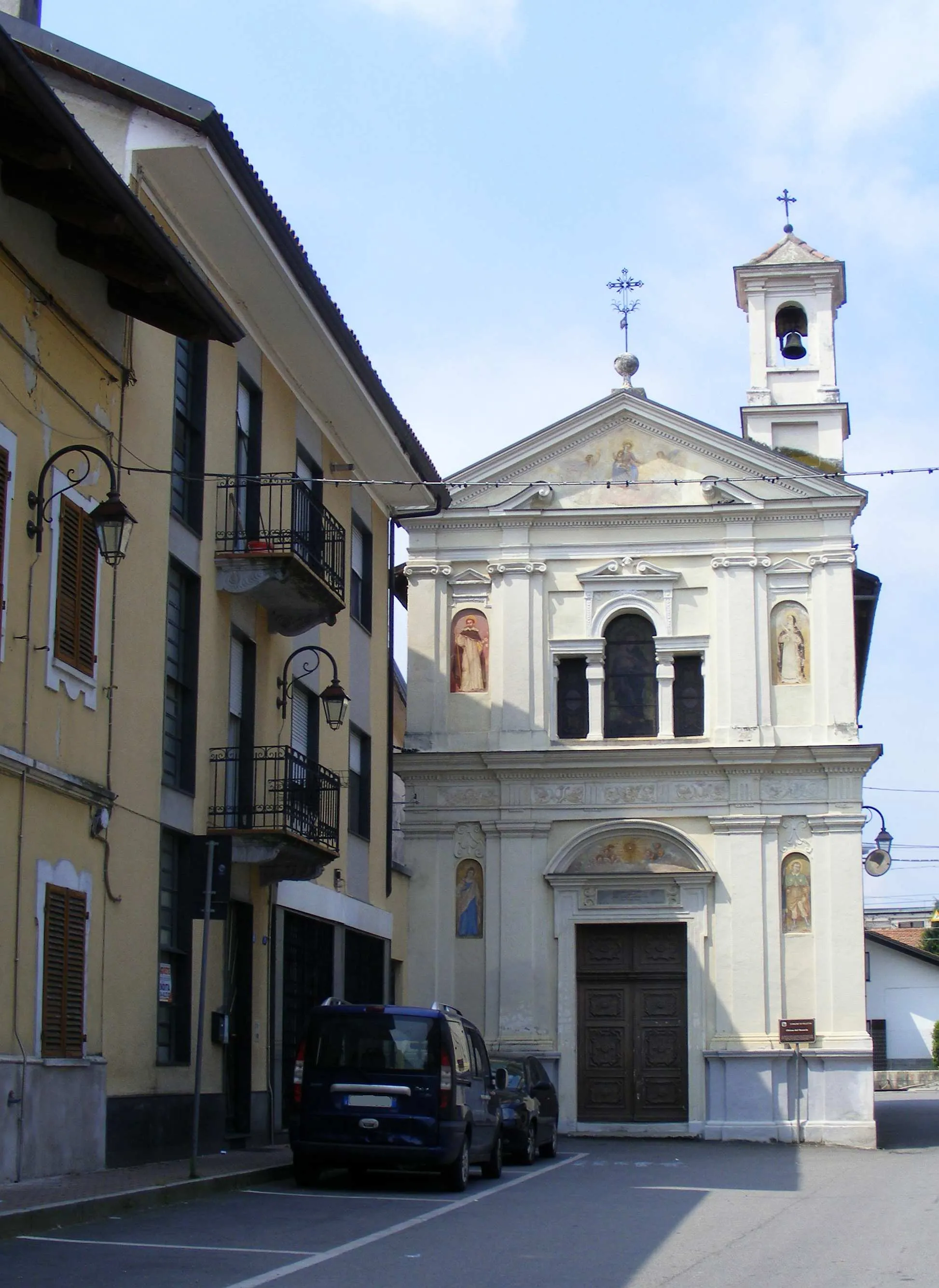 Photo showing: Feletto (TO, Italy): Rosario church