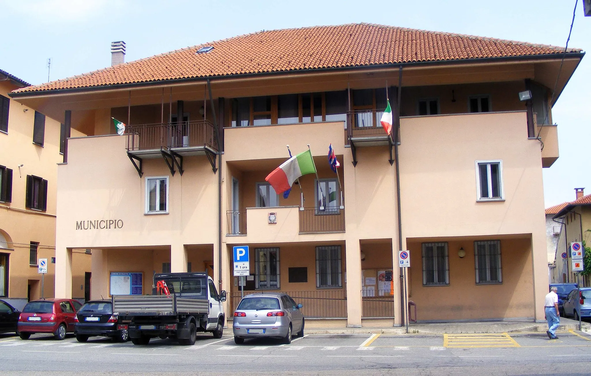 Photo showing: Feletto (TO, Italy): town hall