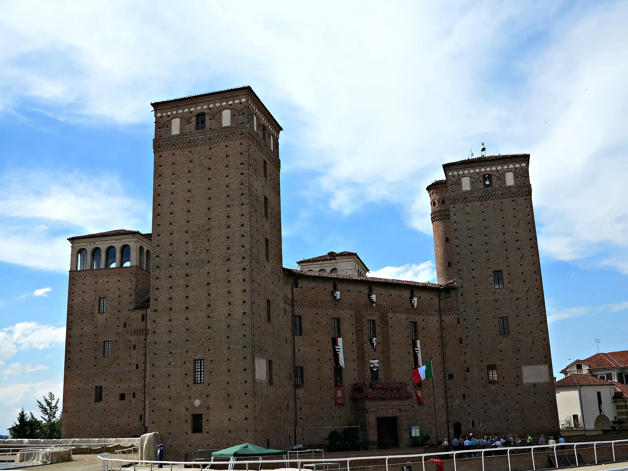 Photo showing: Castello dei Principi d'Acaja, Fossano (4)