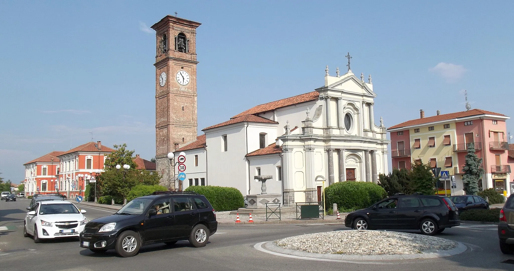 Photo showing: Gaglianico (BI, Italy): panorama