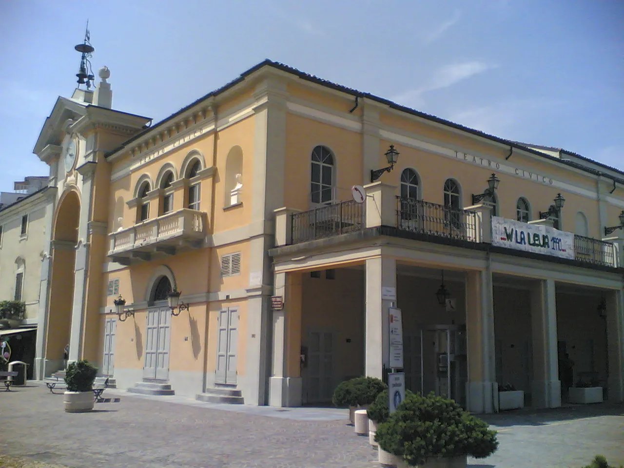 Photo showing: Il teatro comunale di Moncalvo.