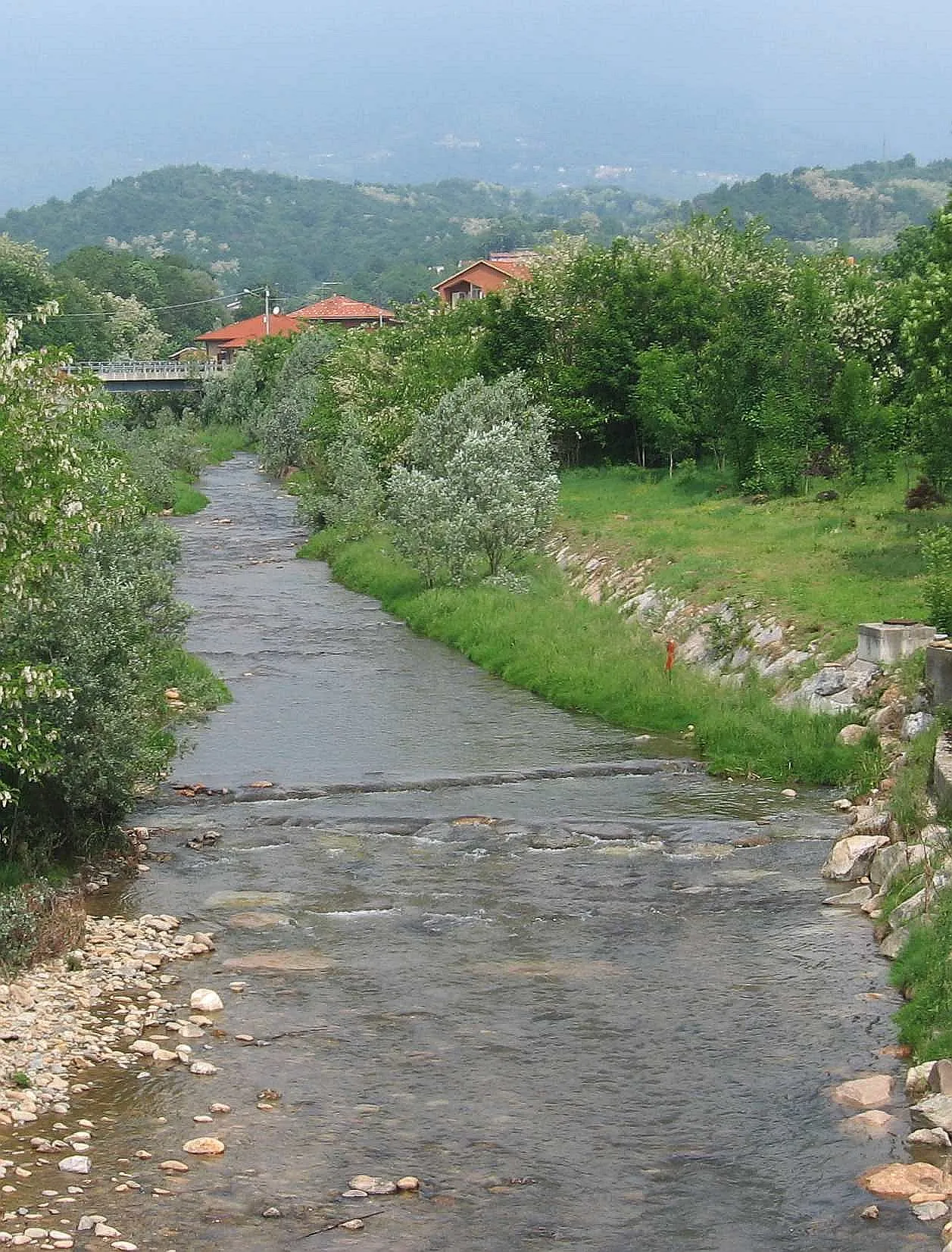 Photo showing: Ingagna valley from Mongrando (BI, Italy)