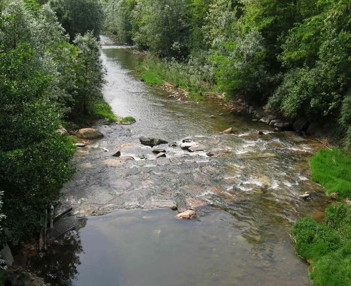 Photo showing: Ingagna creek at Mongrando (BI, Italy)