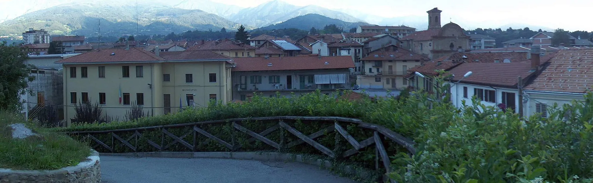 Photo showing: Occhieppo Inferiore (BI, Italy): panorama