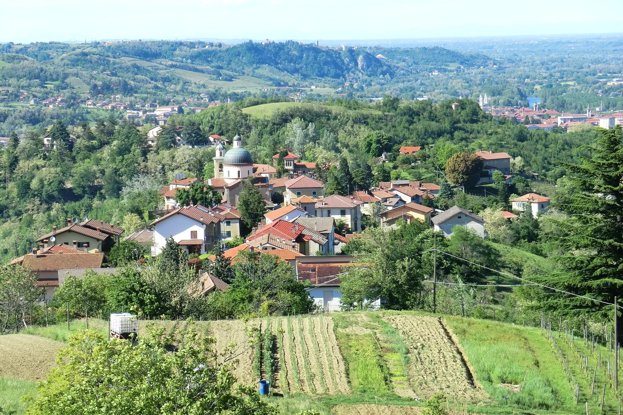 Photo showing: Panorama di Costa d'Ovada