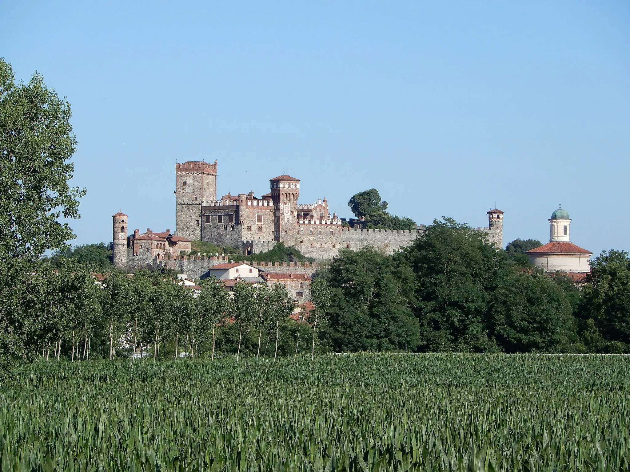 Photo showing: Veduta del Castello di Pavone Canavese