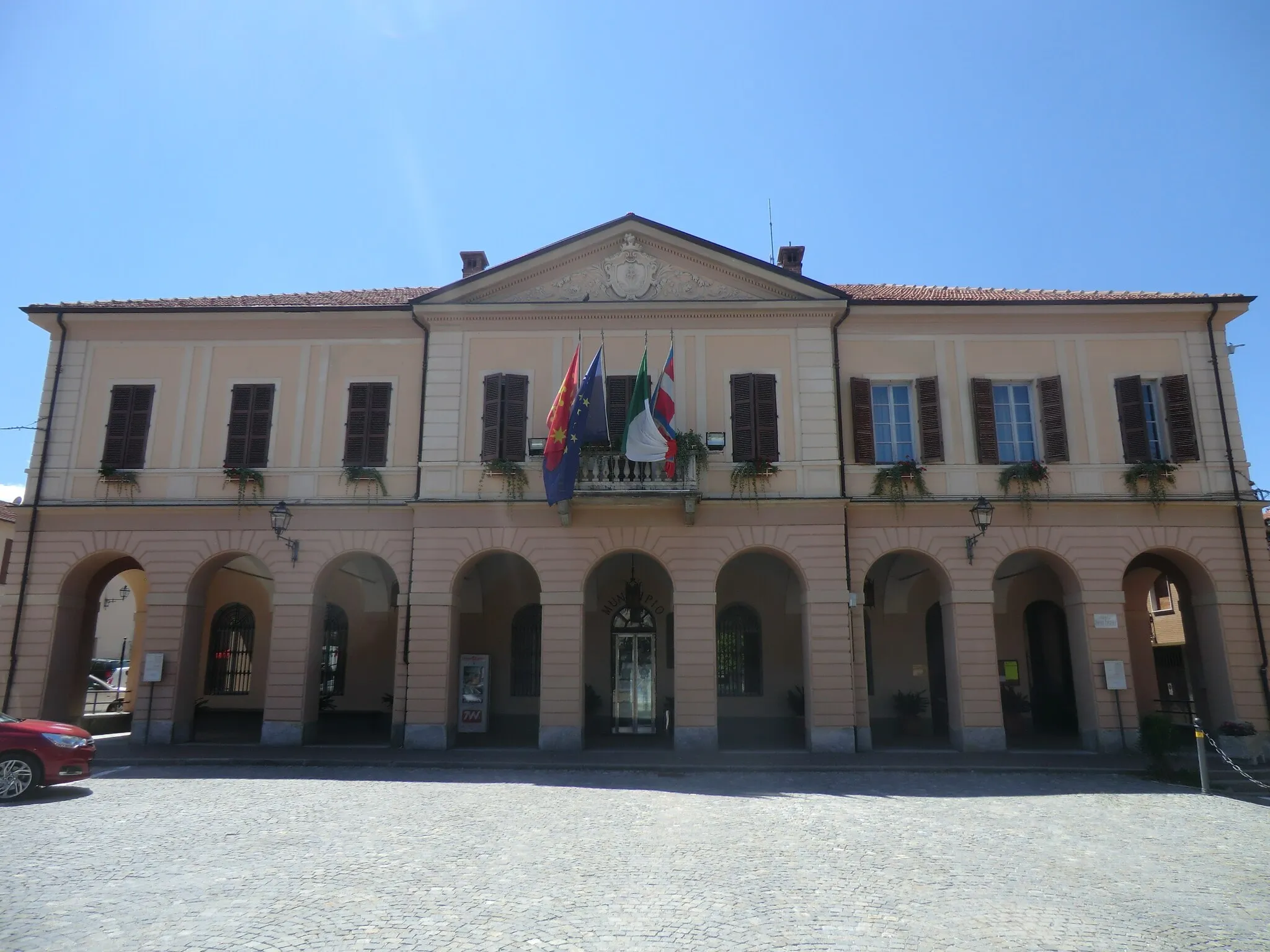 Photo showing: Peveragno (Cuneo - Italy): city hall