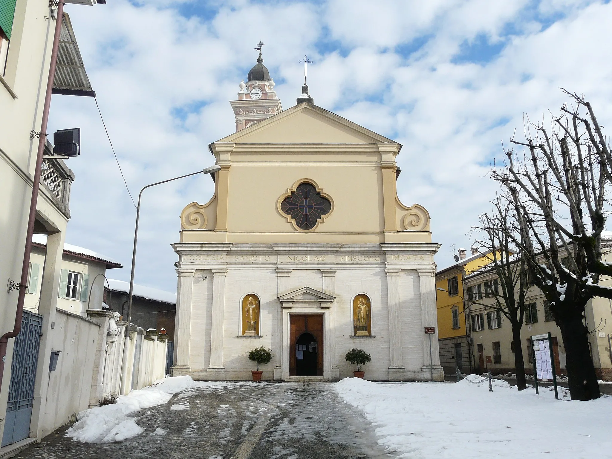 Photo showing: Chiesa di San Nicolò di Pozzolo Formigaro, Piemonte, Italy