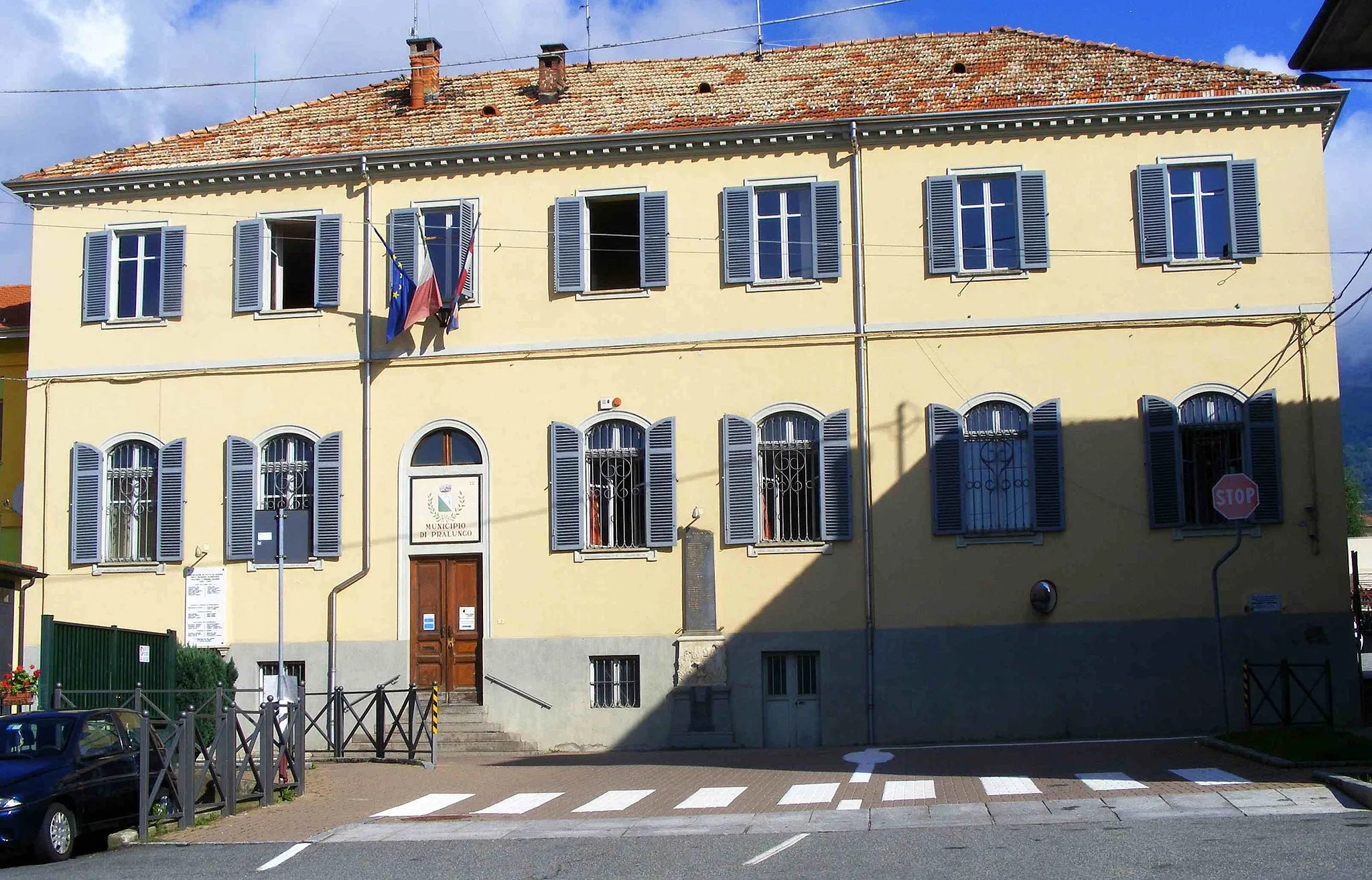 Photo showing: Pralungo (BI, Italy): town hall