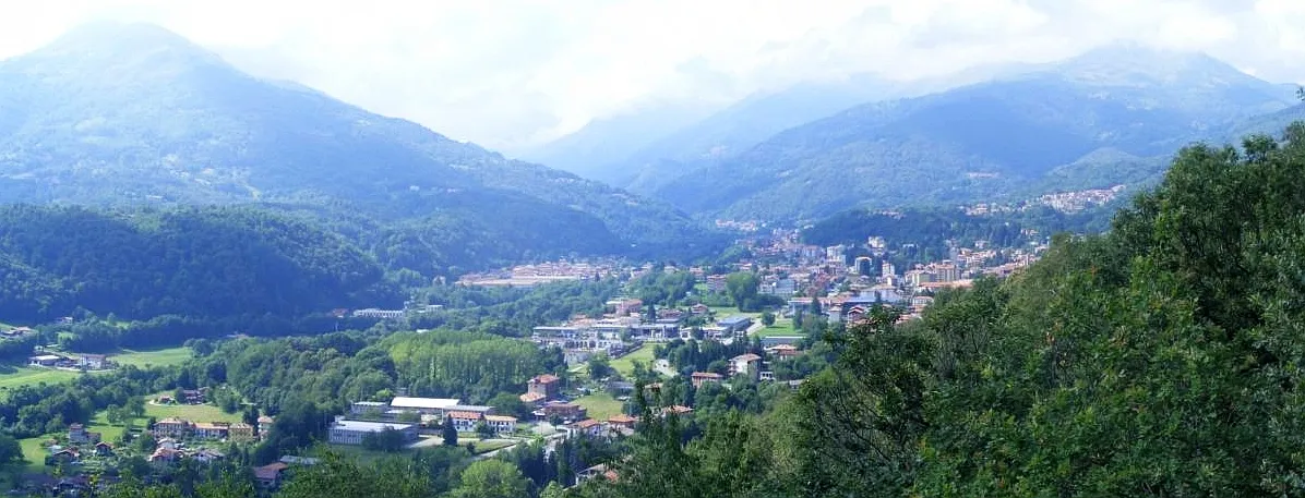 Photo showing: Low Cervo Valley seen fron Randolina (BI, Italy)