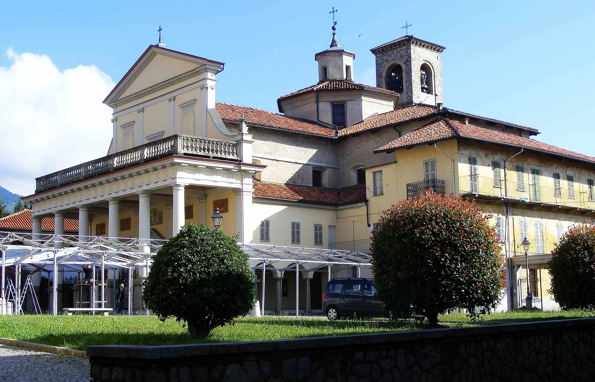 Photo showing: Pralungo (BI, Italy): Santa Maria della Pace church