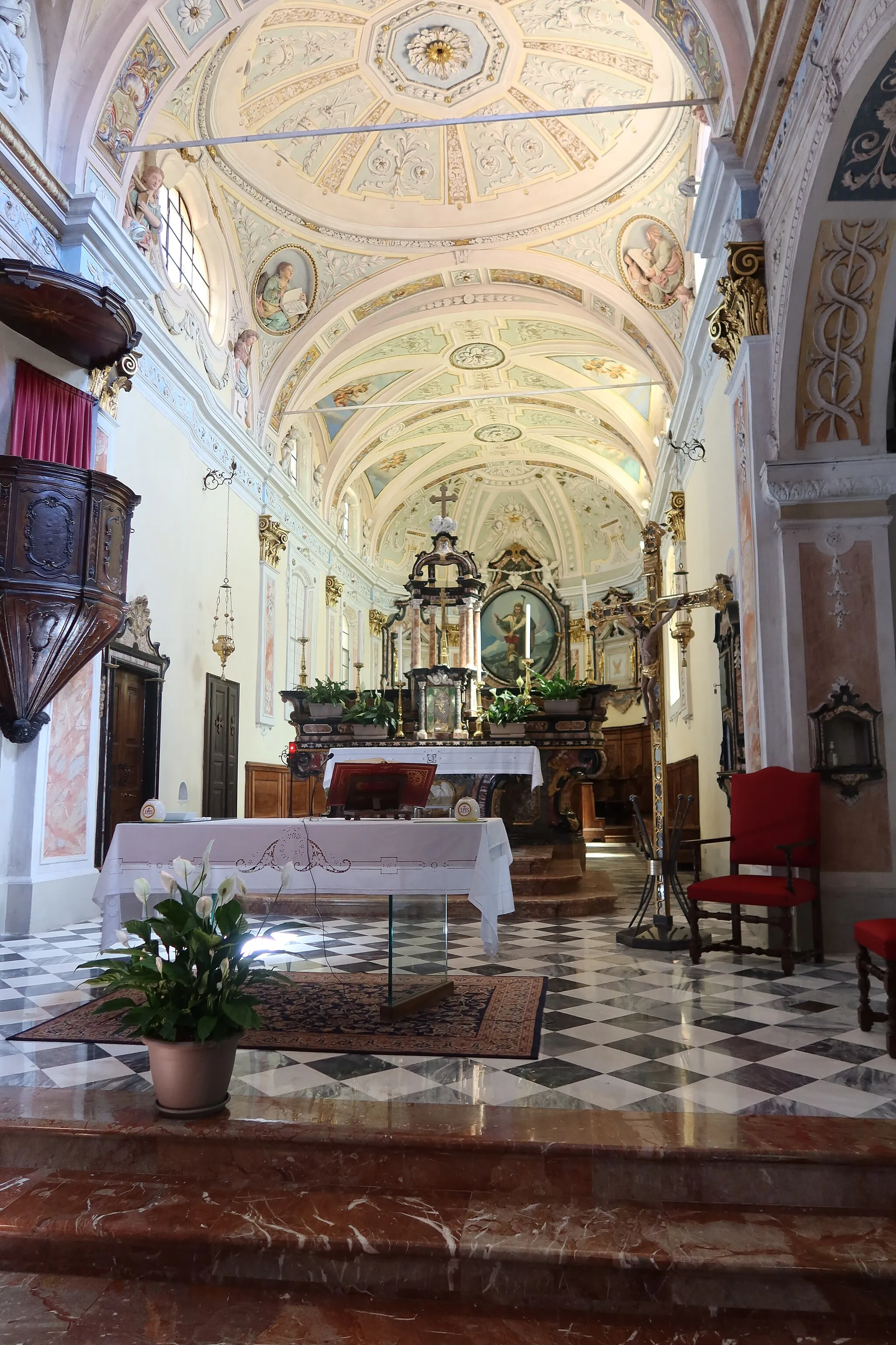 Photo showing: Prato Sesia Chiesa di San Bernardo