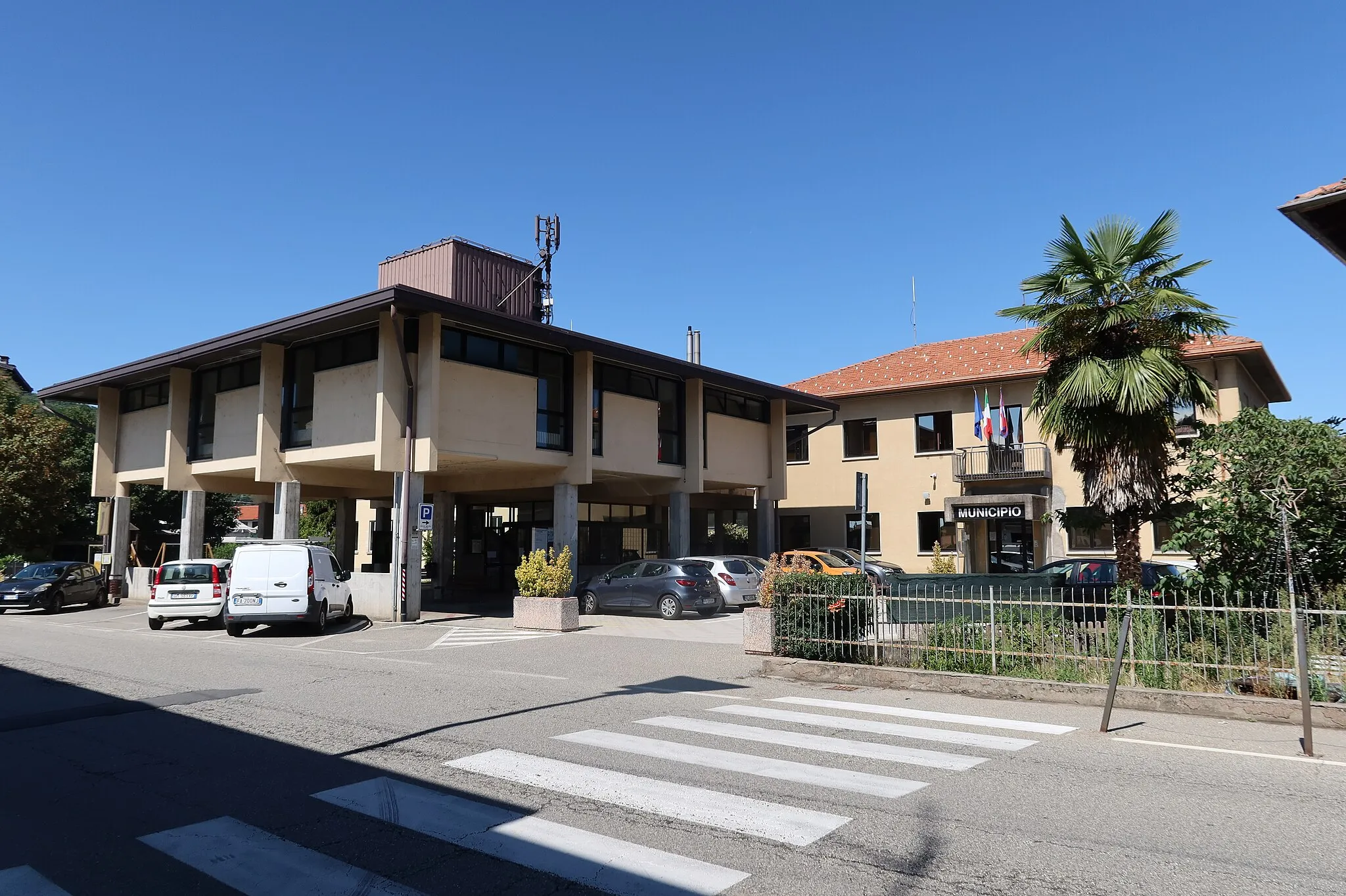 Photo showing: Prato Sesia Municipio