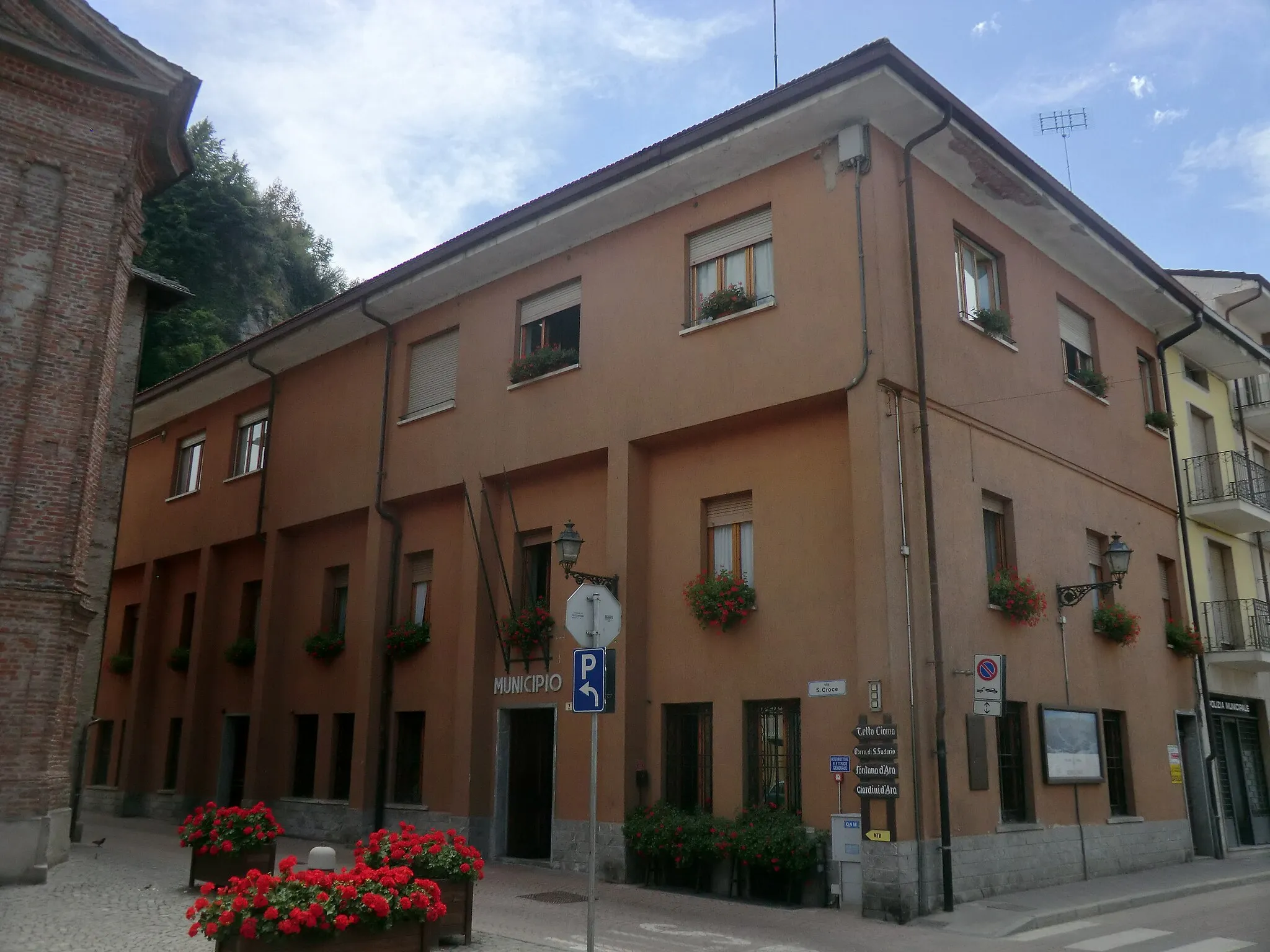Photo showing: Roccavione (Cuneo - Italy): town hall