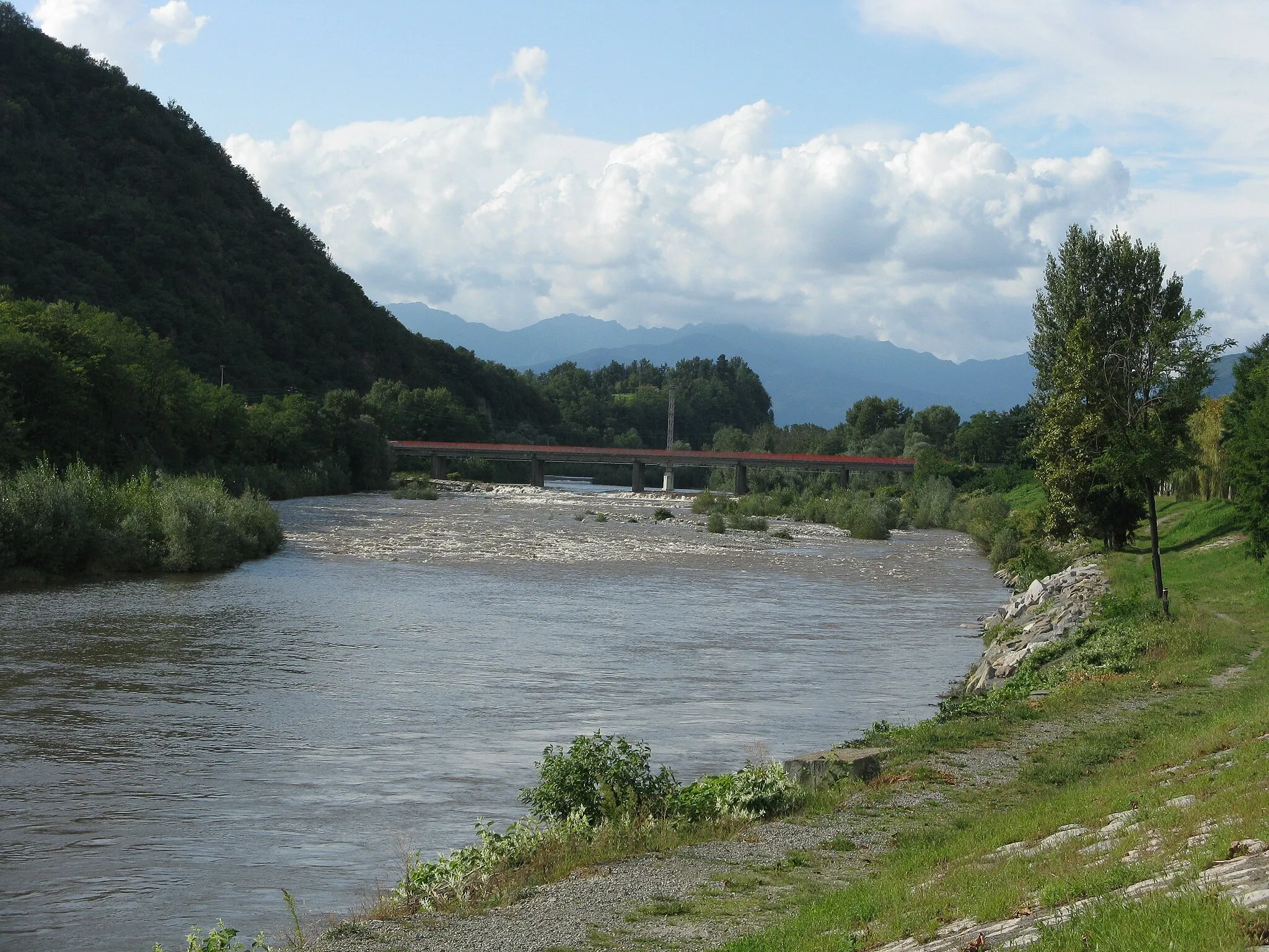 Photo showing: Il fiume Sesia