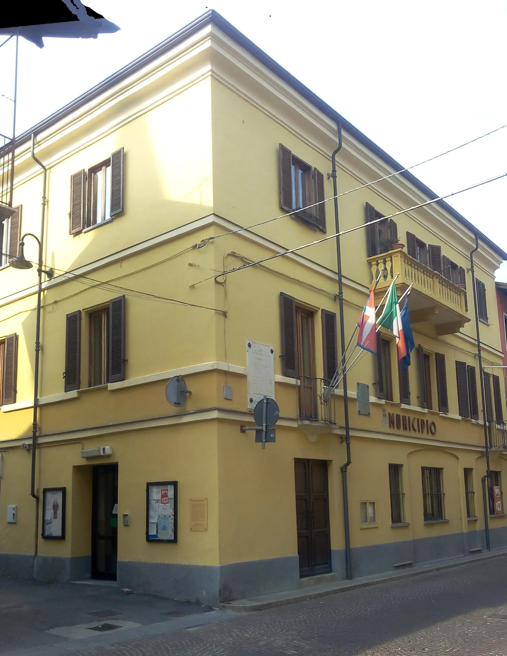 Photo showing: Sant'Antonino di Susa municipio