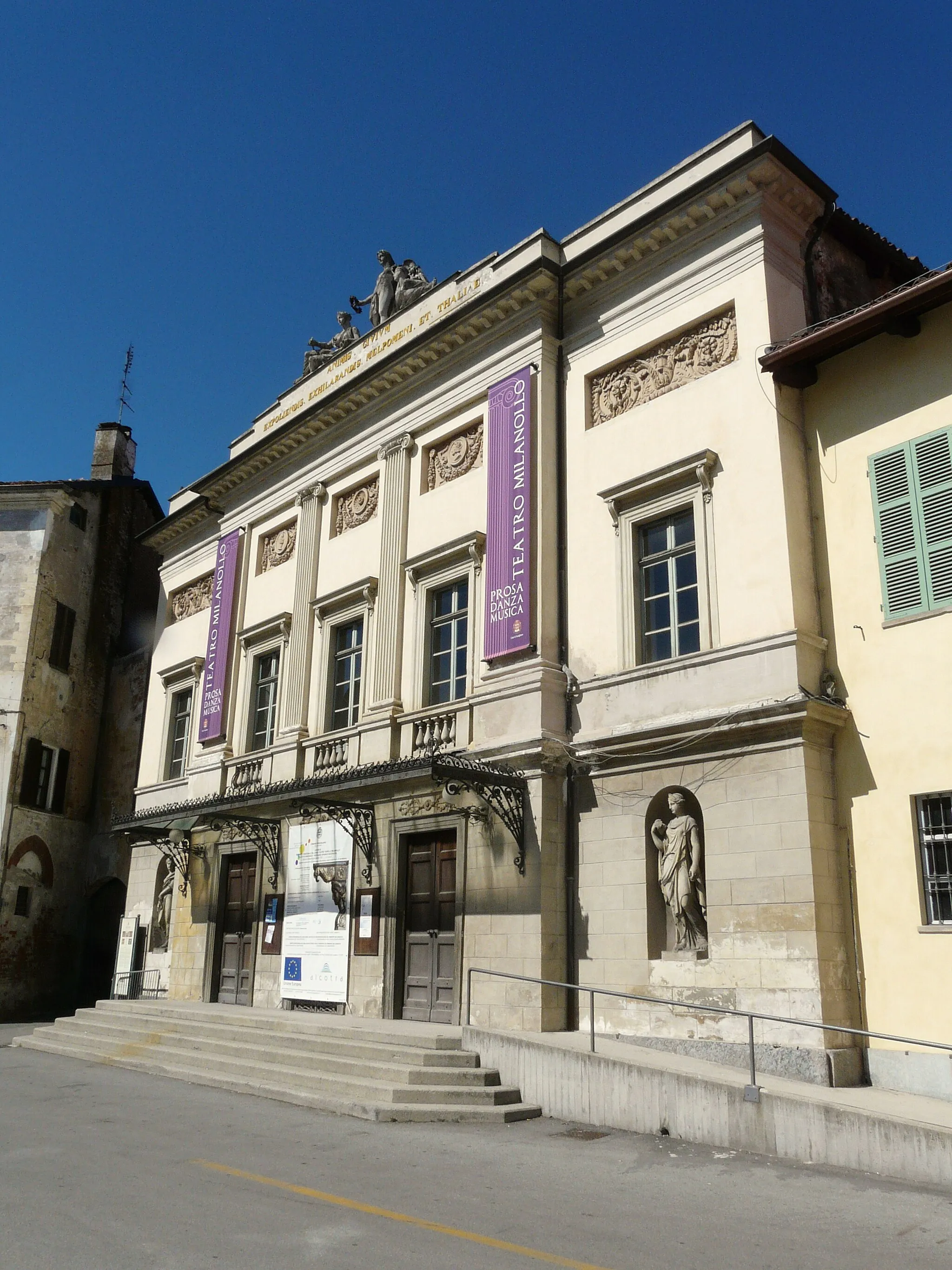 Photo showing: Teatro Milanollo, Savigliano, Piemonte, Italia