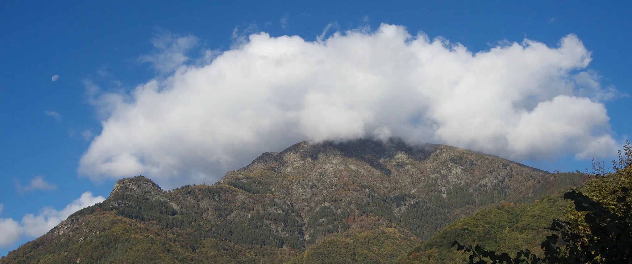 Photo showing: Mount Vandalino from Torre Pellice