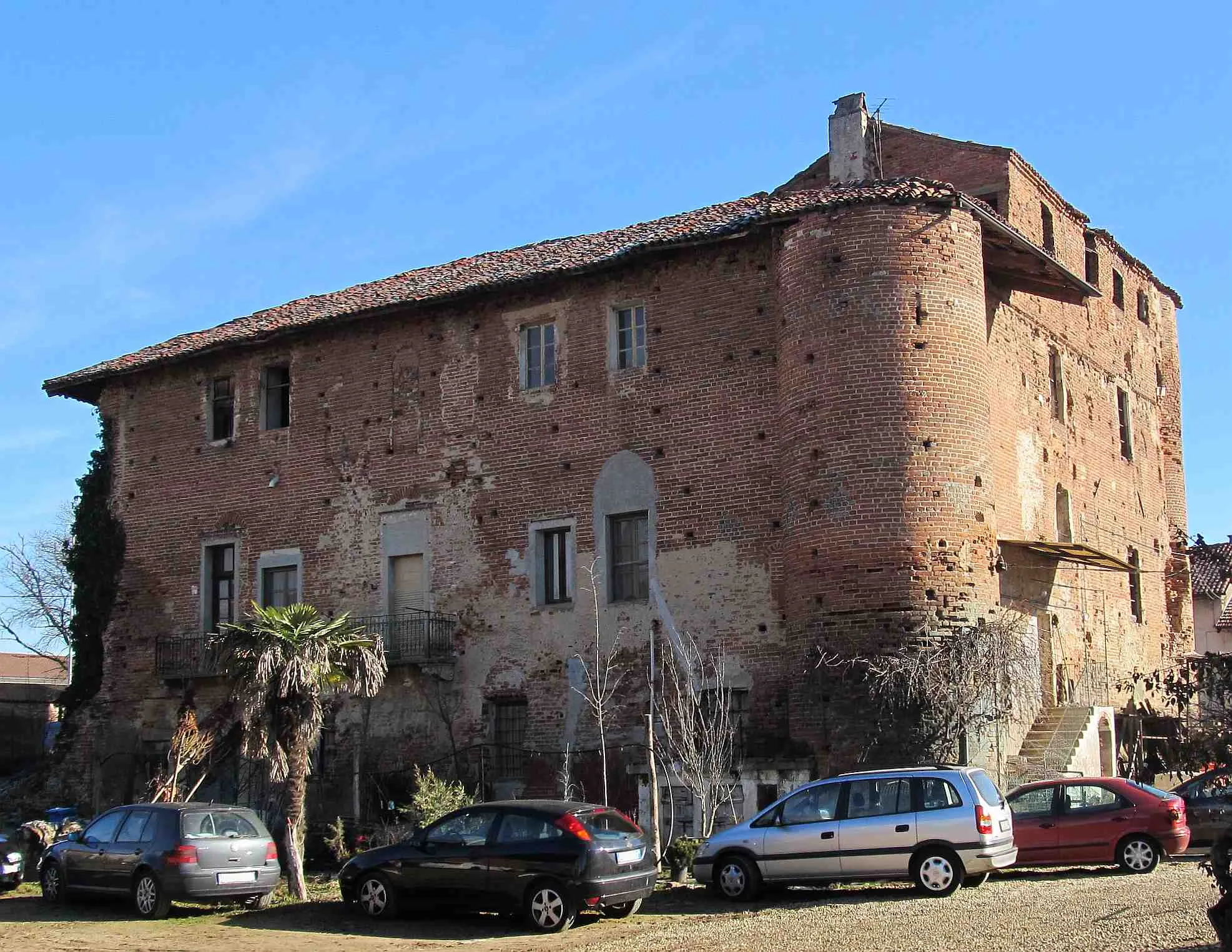 Photo showing: Trofarello (TO, Italy): Rivera castle