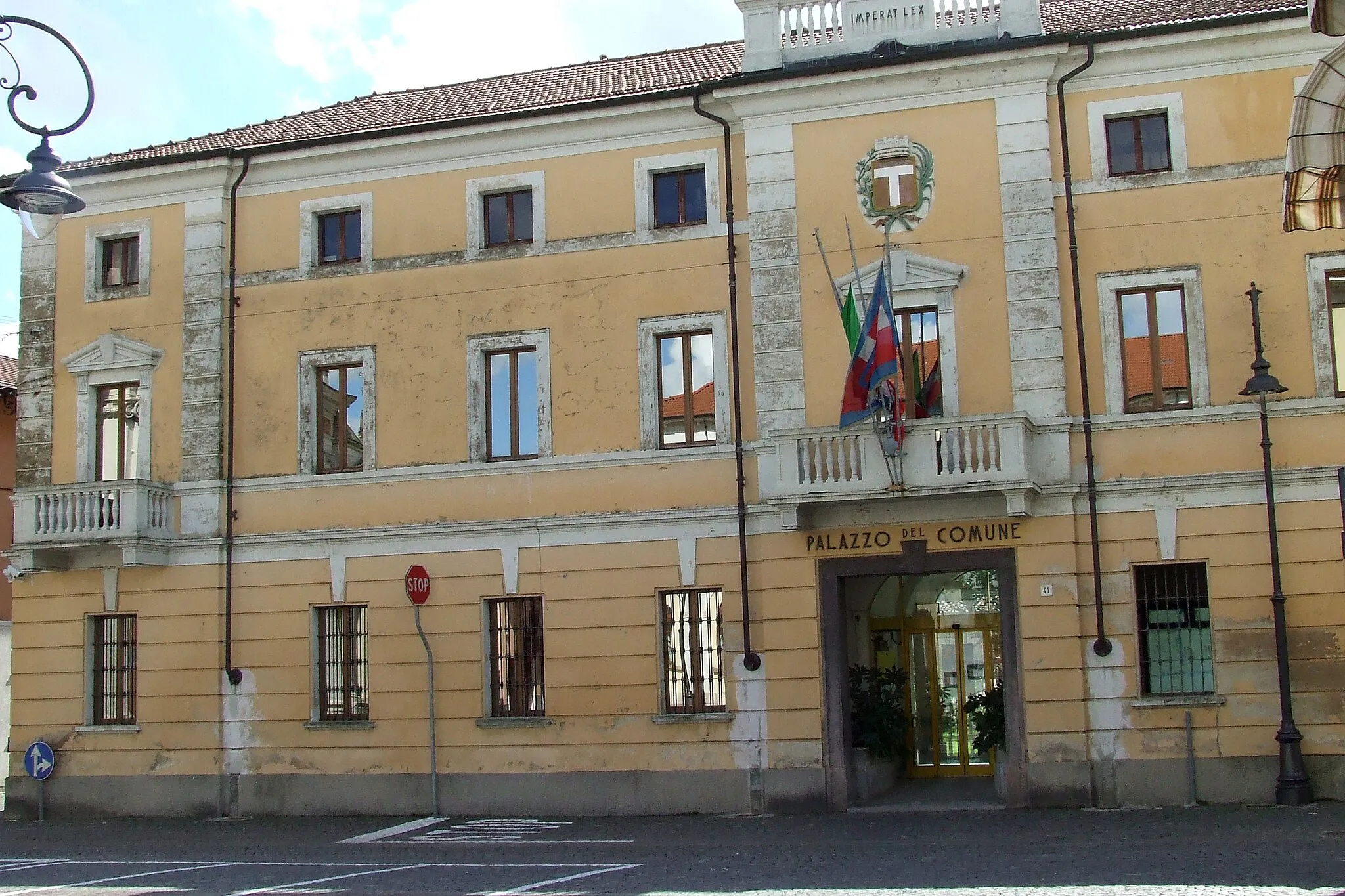 Photo showing: Tronzano Vercellese - Palazzo del Comune
