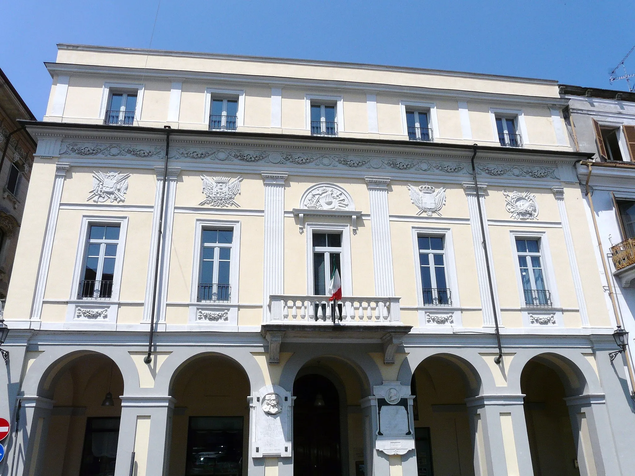 Photo showing: Palazzo Valentino, Valenza, Piemonte, Italia