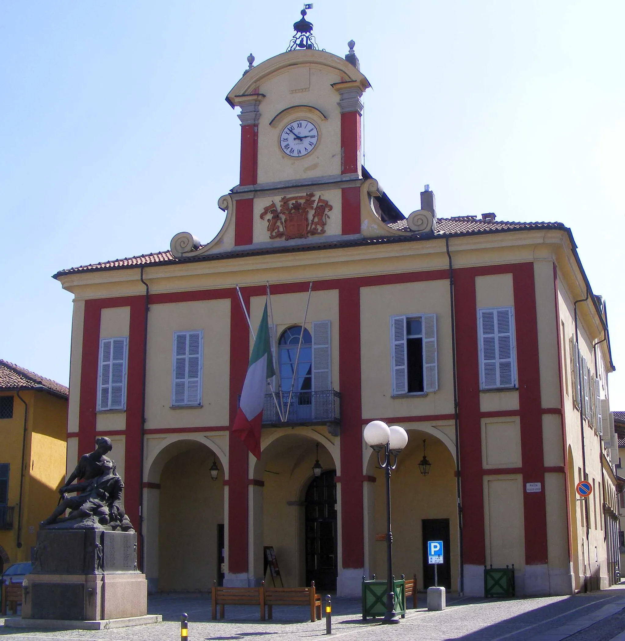 Photo showing: Vigone (TO, Italy): town hall