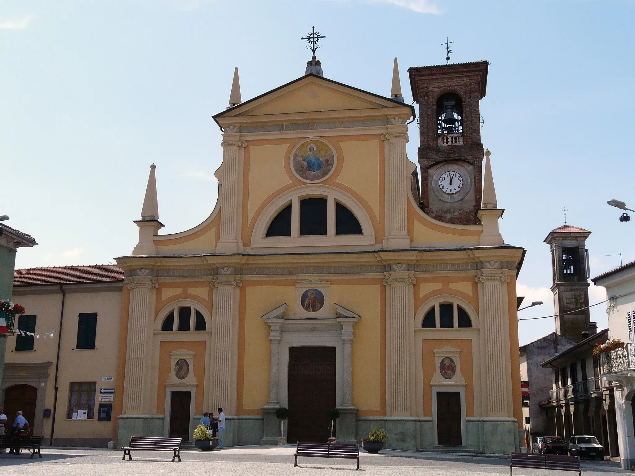 Photo showing: Chiesa dell'Assunta di Viguzzolo, Piemonte, Italia