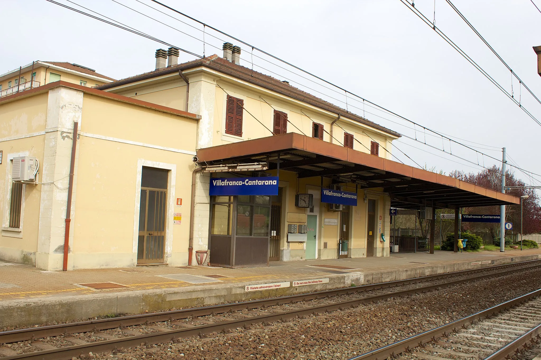 Photo showing: Stazione di Villafranca-Cantarana