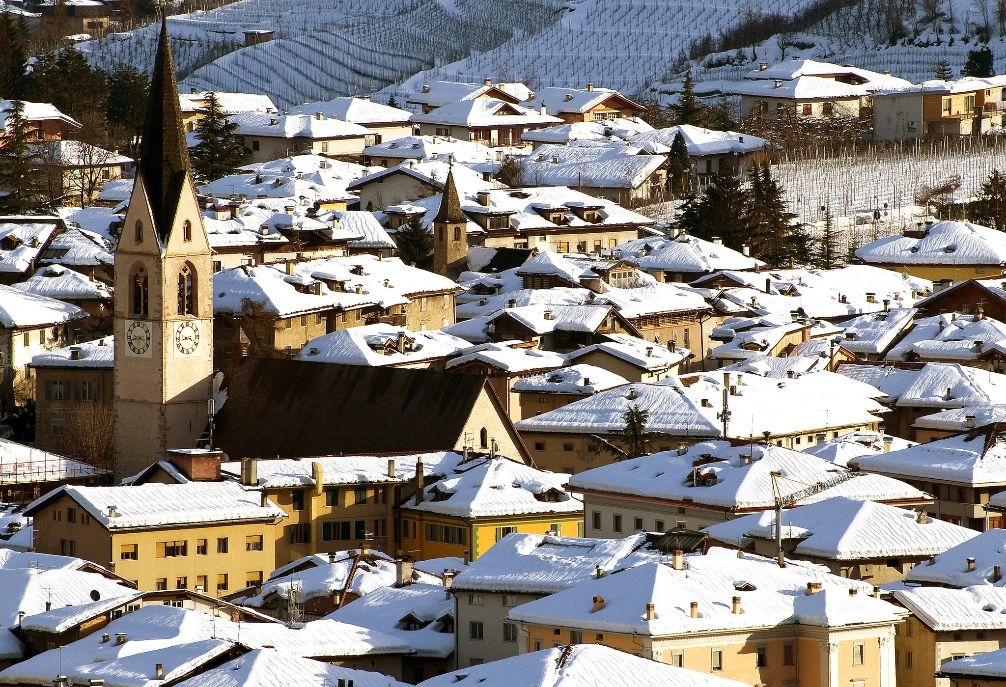 Photo showing: La chiesa di S.M.Assunta a Cles