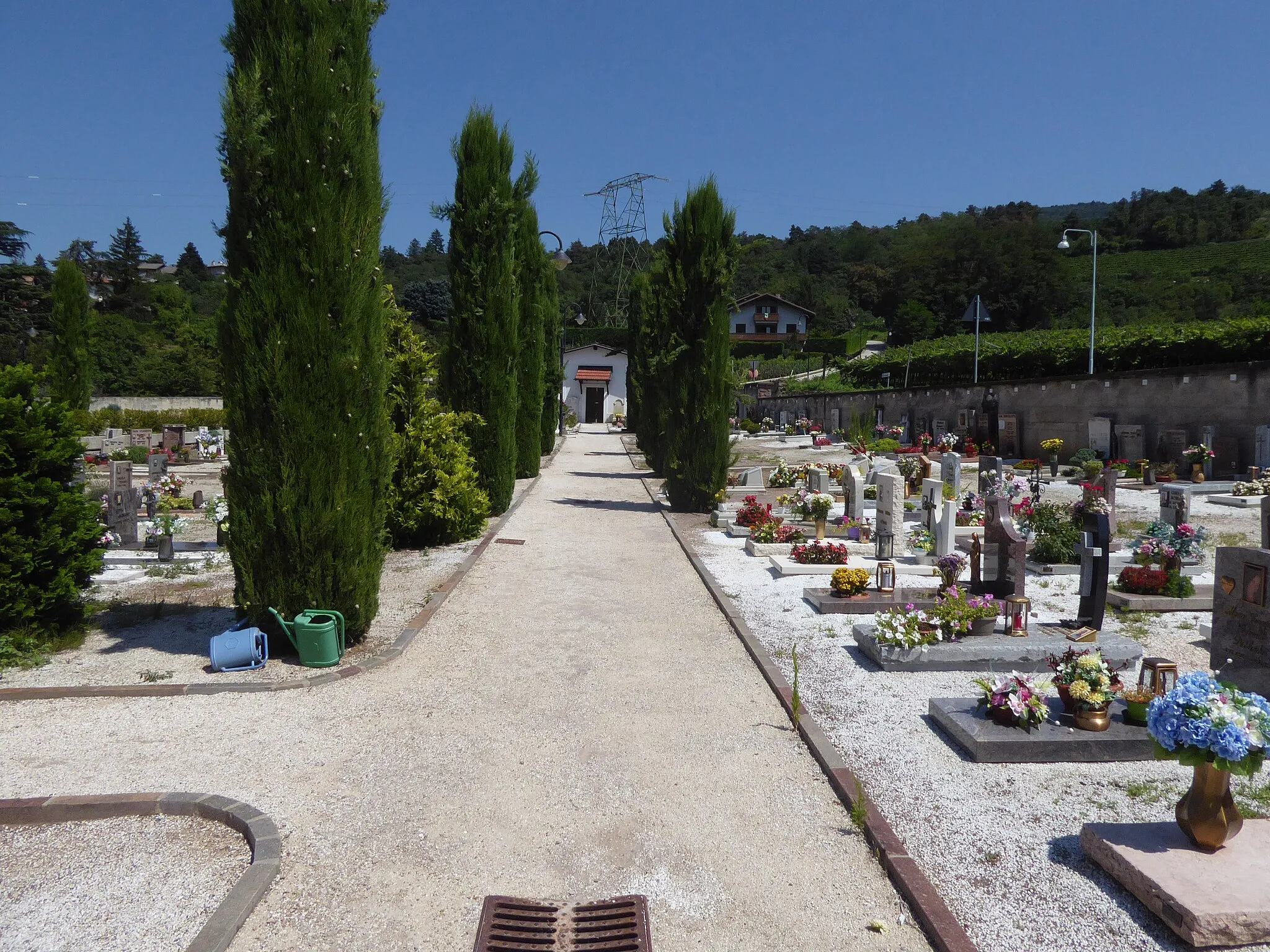 Photo showing: Cemetery of Meano (Trento, Italy)