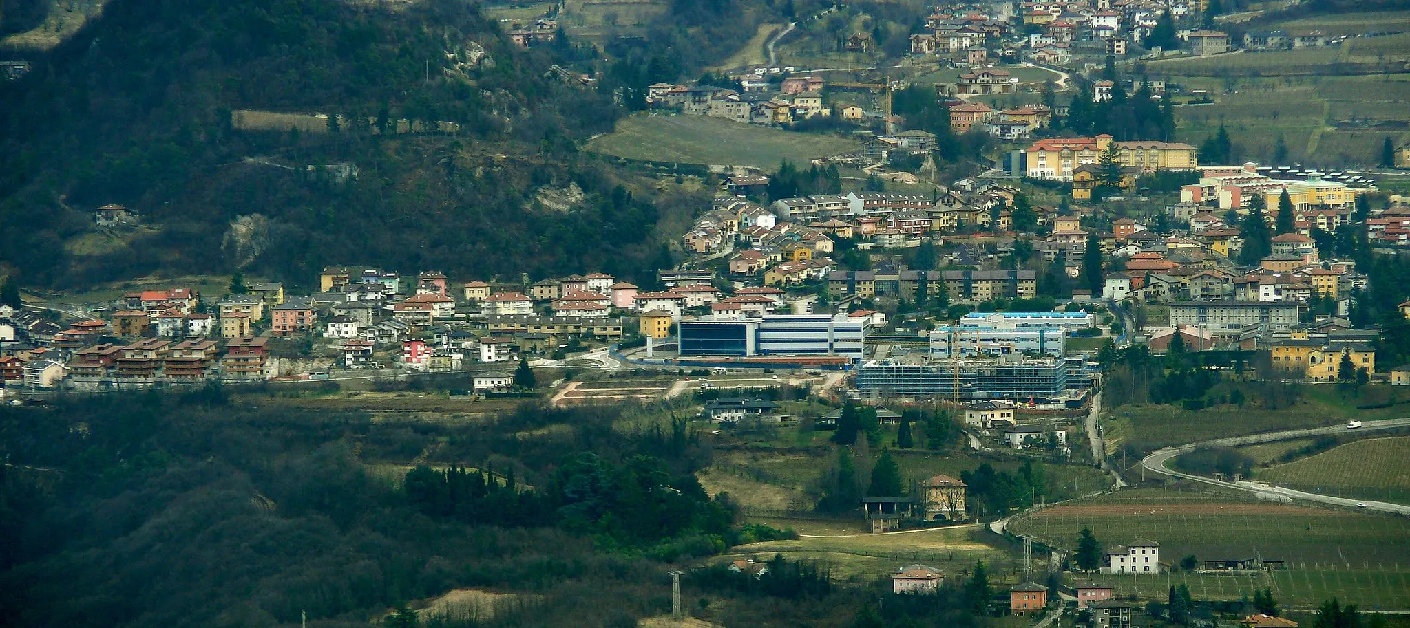 Photo showing: panorama di Povo, da Sardagna