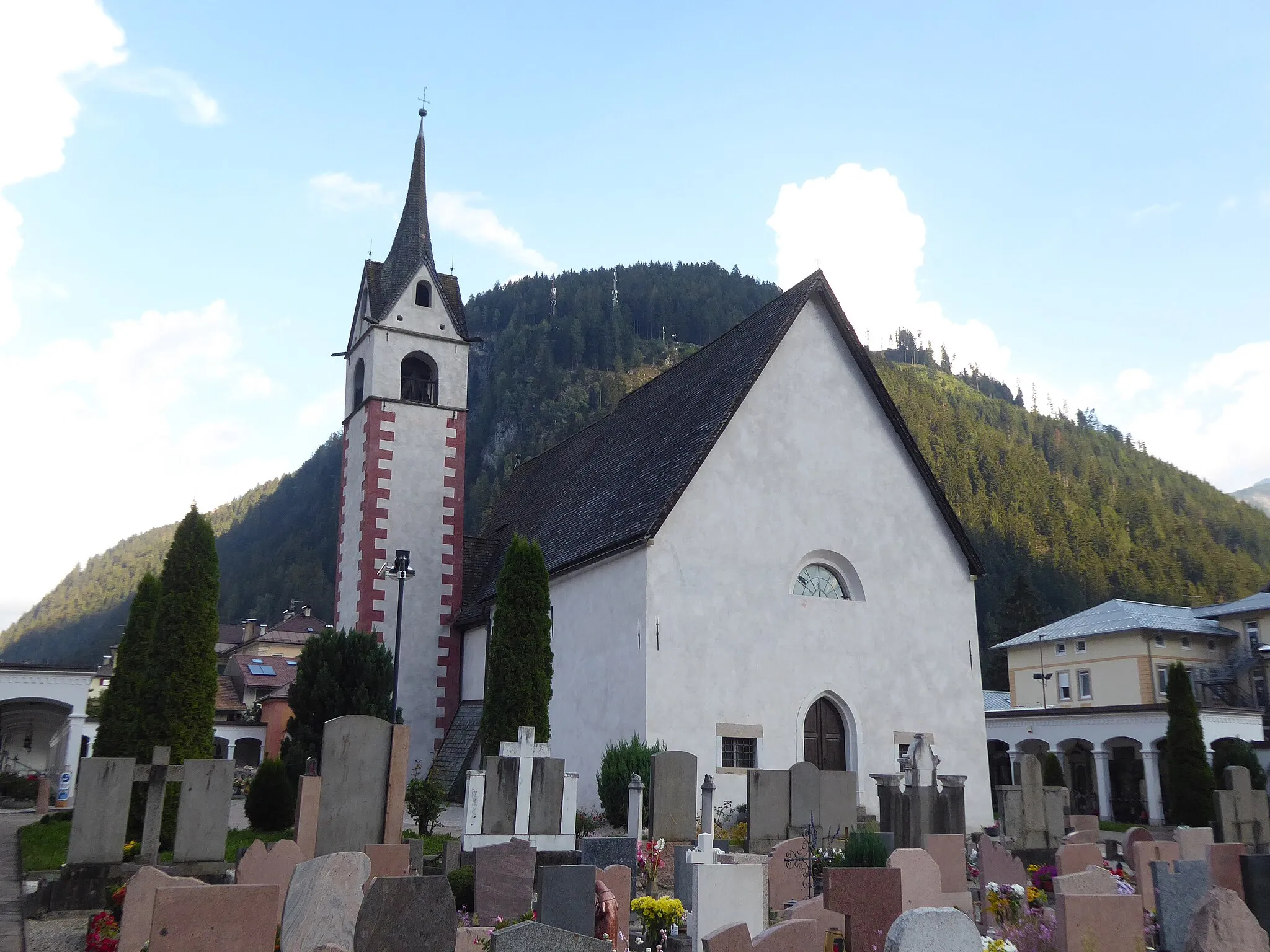 Photo showing: Predazzo (Trentino, Italy), Saint Nicholas church