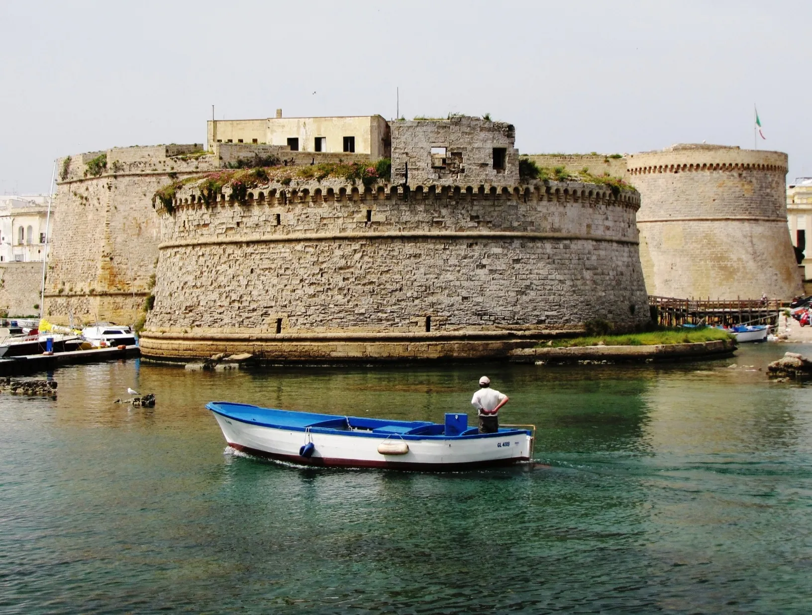 Photo showing: Aragonese Castle in Gallipoli