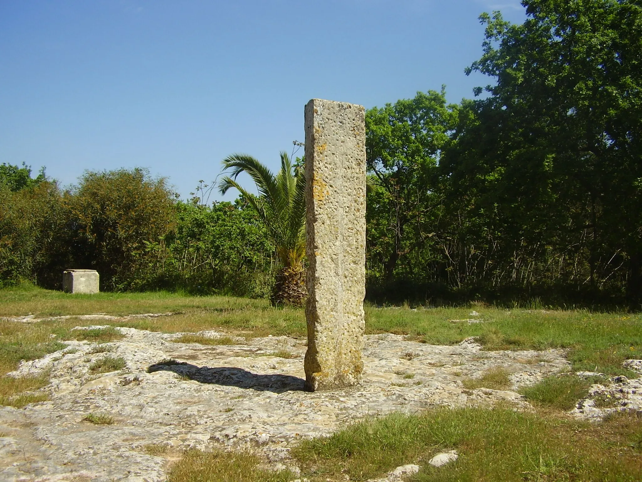 Photo showing: Palmariggi Menhir Montevergine