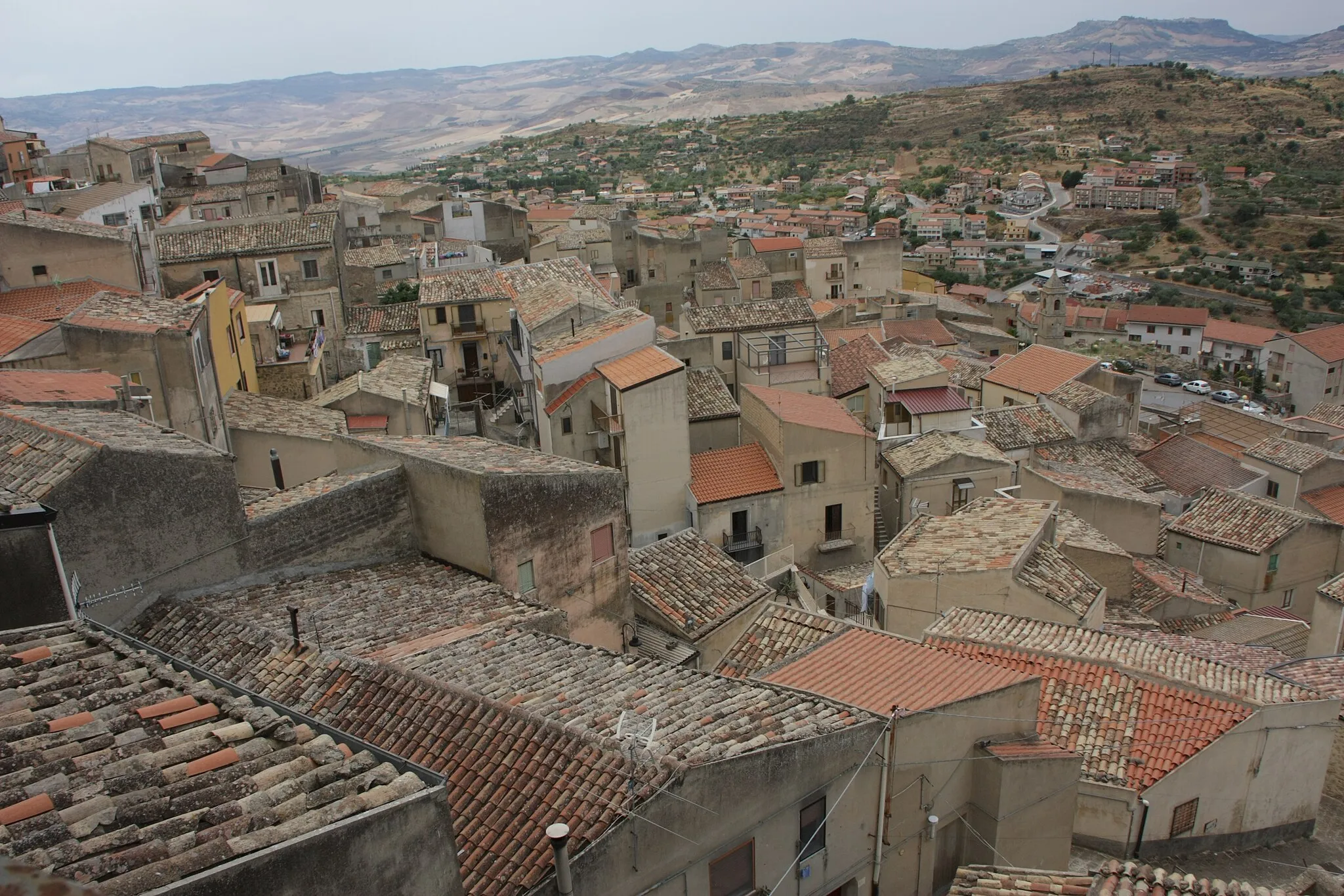 Photo showing: Panorama di Assoro