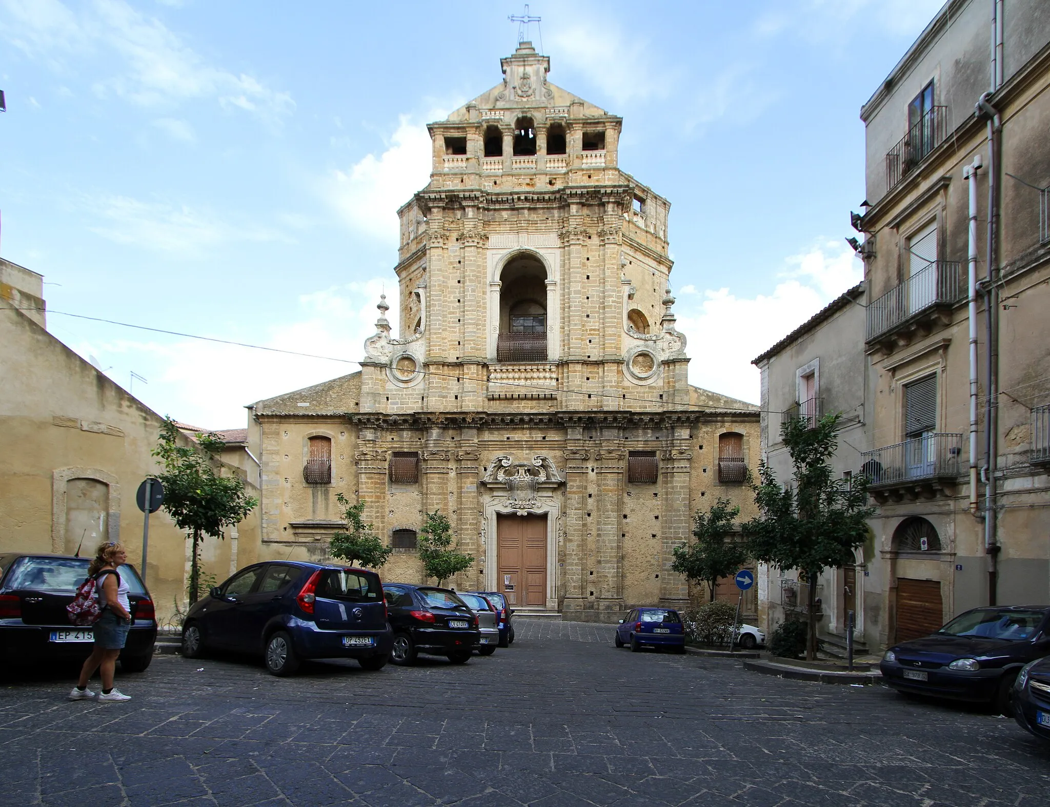 Photo showing: Caltagirone: chiesa del SS. Salvatore