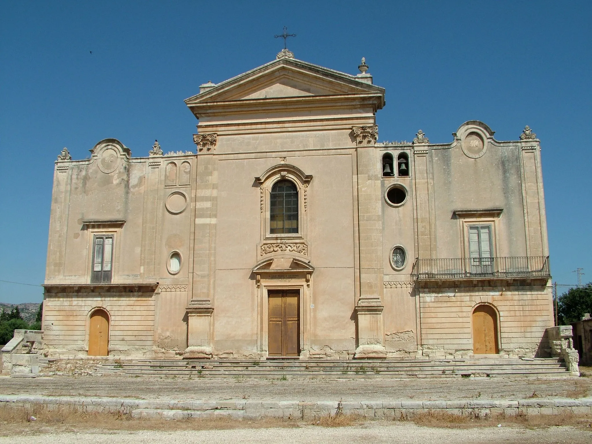 Photo showing: Kirche des Ortsteils Cassibile von Syrakus