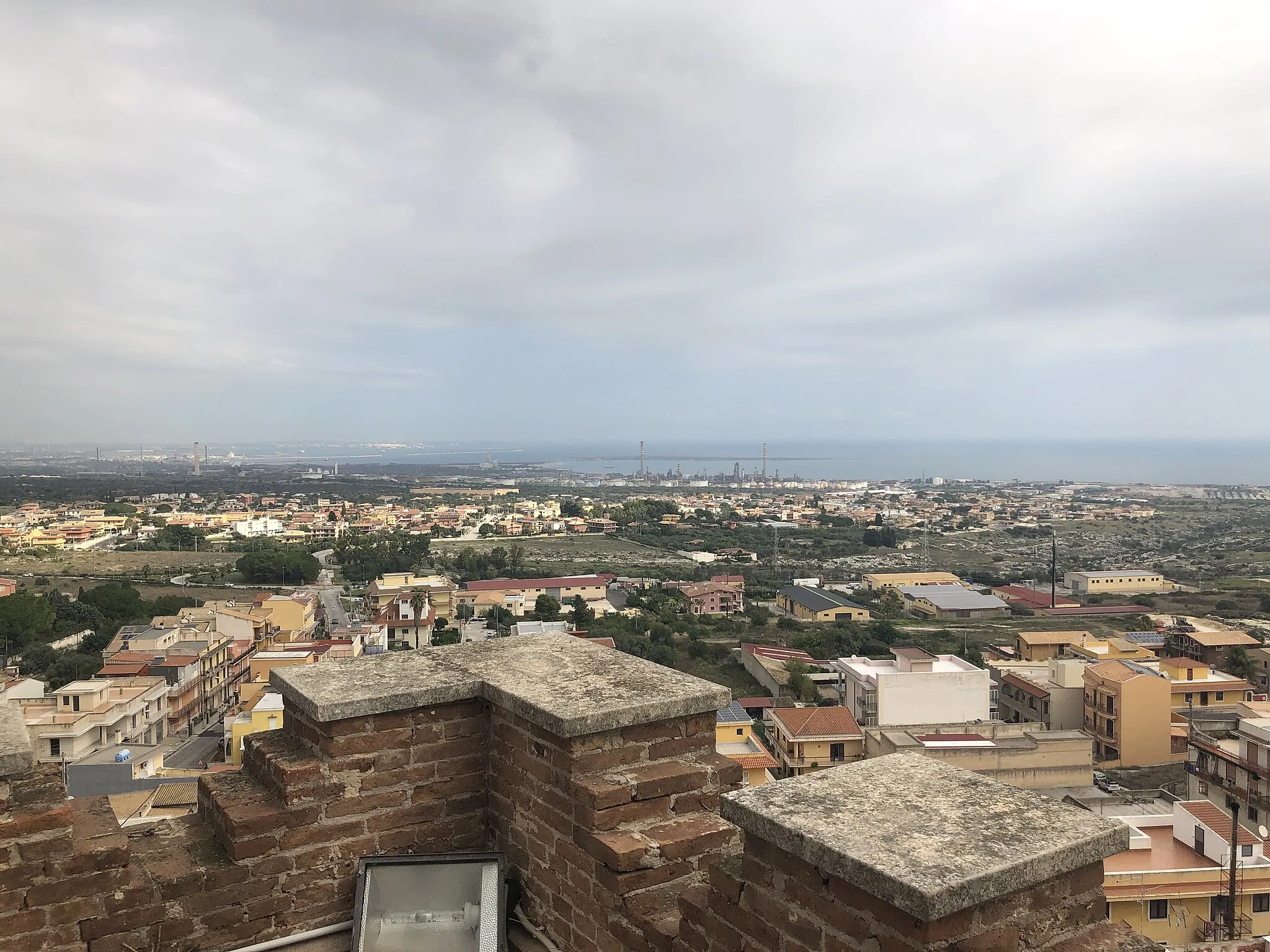 Photo showing: Panorama dalla Torre semaforo