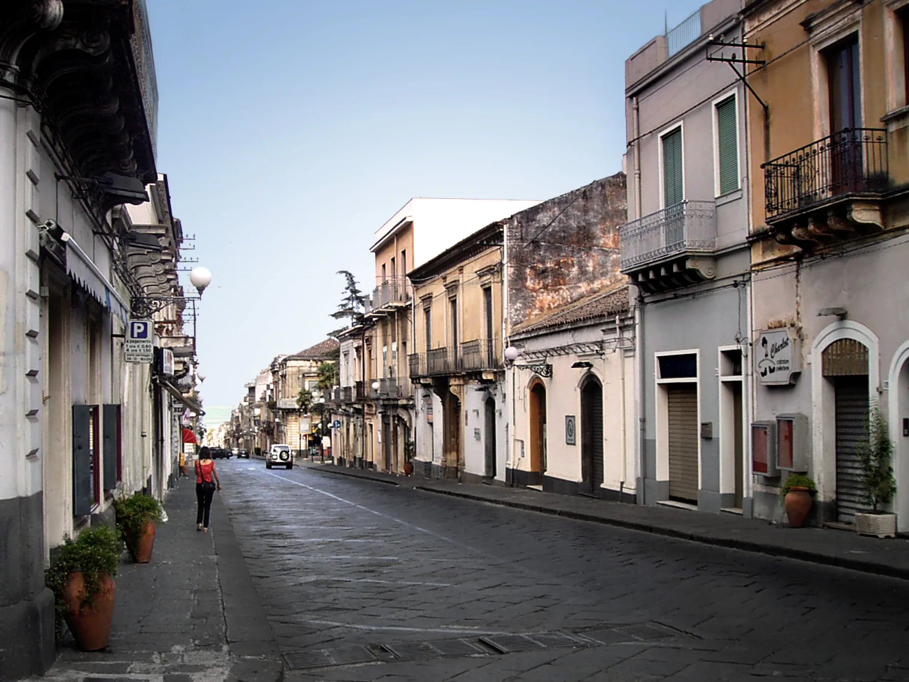 Photo showing: Giarre, Province of Catania, Sicily, Italy - Corso Italia