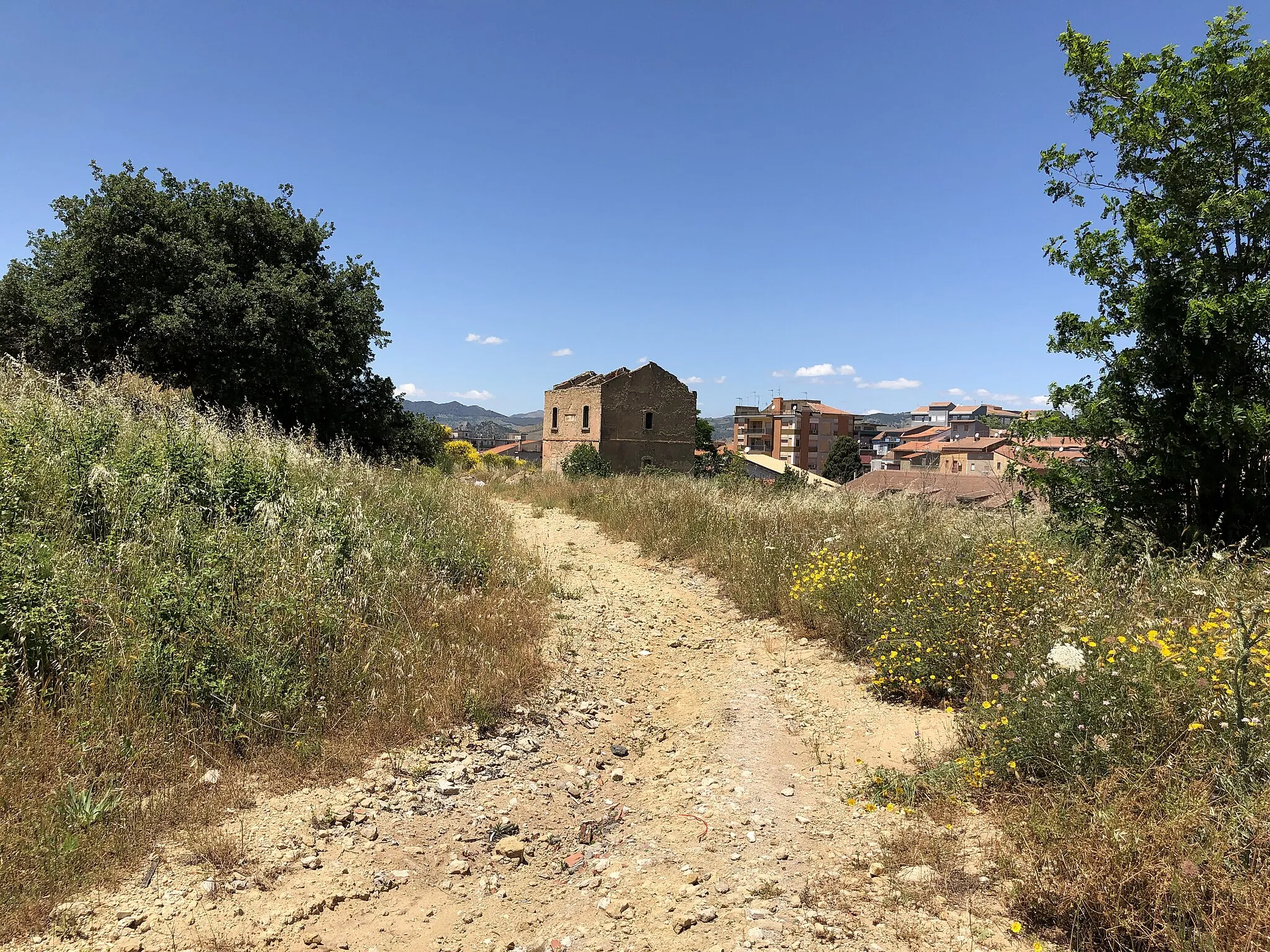 Photo showing: Ex Ferrovia Dittaino-Leonforte