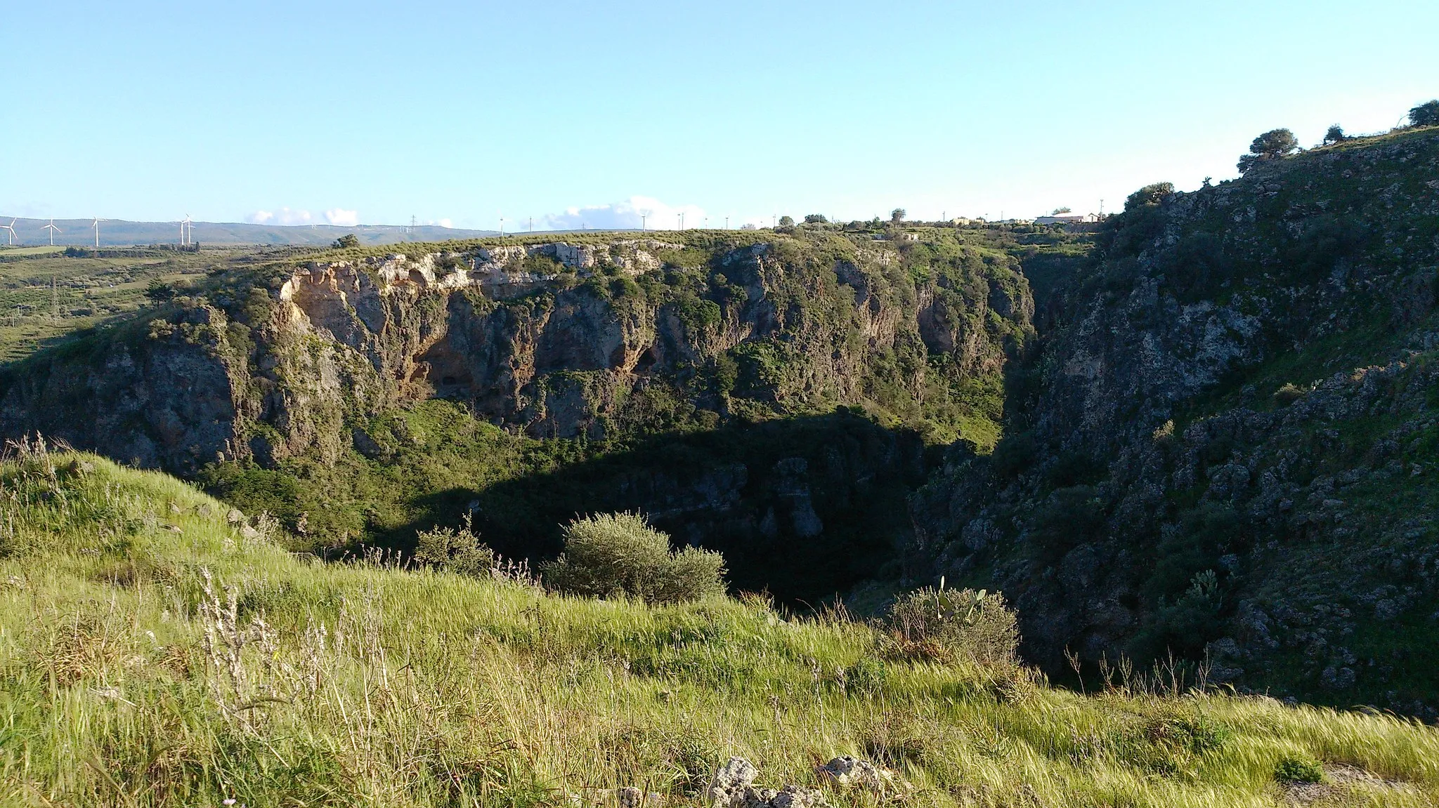 Photo showing: Militello gorges of Carcarone