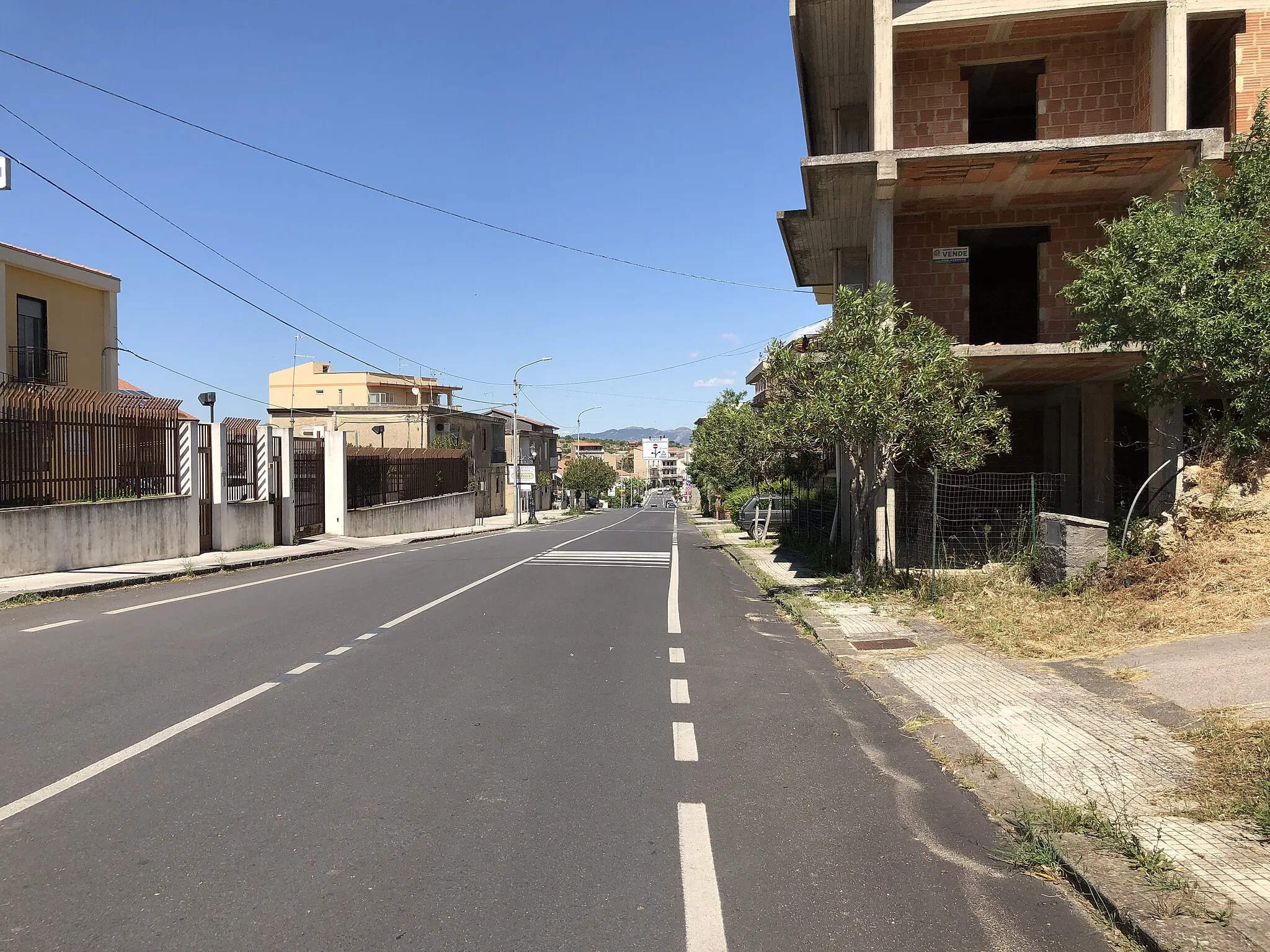Photo showing: Strada principale di Nissoria