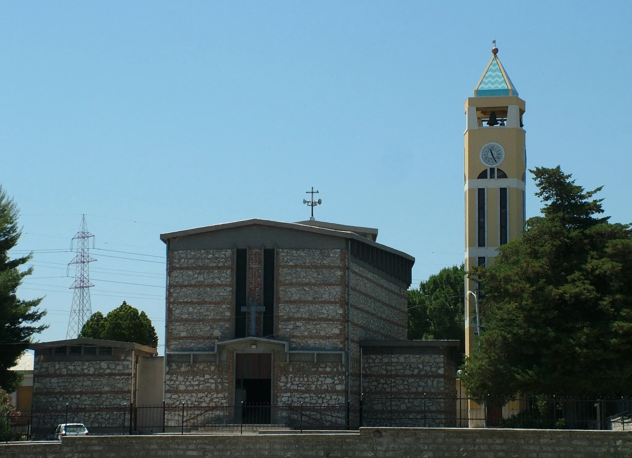 Photo showing: Priolo Gargallo, Sizilien, Provinz Syrakus, Kirche im Ortsteil Priolo