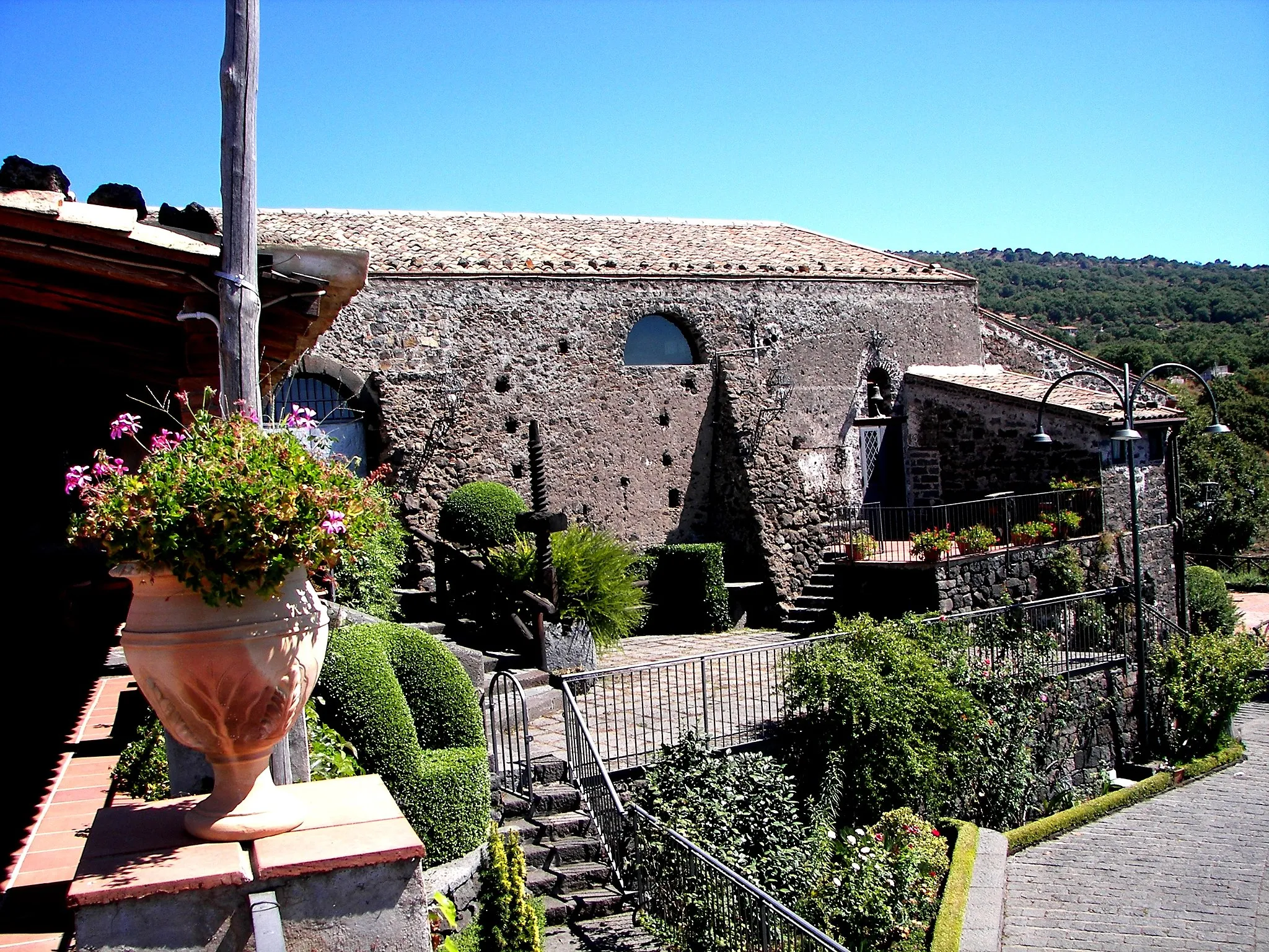 Photo showing: Casina del Cavaiere, ex Rettoria Benedettina, sec XIV. Santa Maria di Licodia